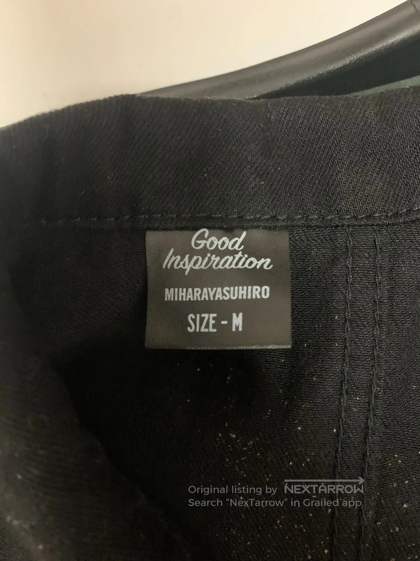 Maison MIHARA YASUHIRO CGJoey Miharayasuhiro Black Denim Jacket. Size US M / EU 48-50 / 2 - 7 Thumbnail