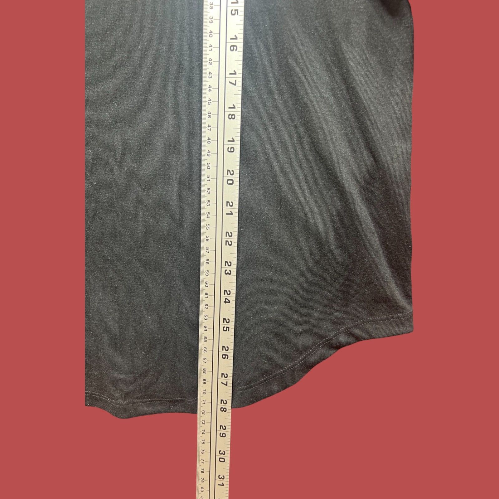 Other Ava & Viv - Women's V-neck Long Sleeve T-Shirt - Black - XXL Size XXL / US 16-18 / IT 52-54 - 7 Thumbnail