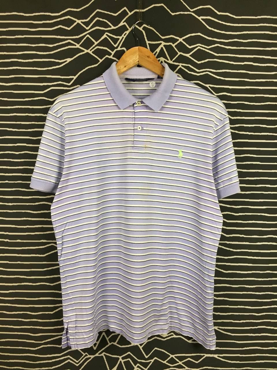 Ralph Lauren Vtg Polo Golf Ralph Lauren Pro Fit Striped Polo Shirt Size US L / EU 52-54 / 3 - 1 Thumbnail