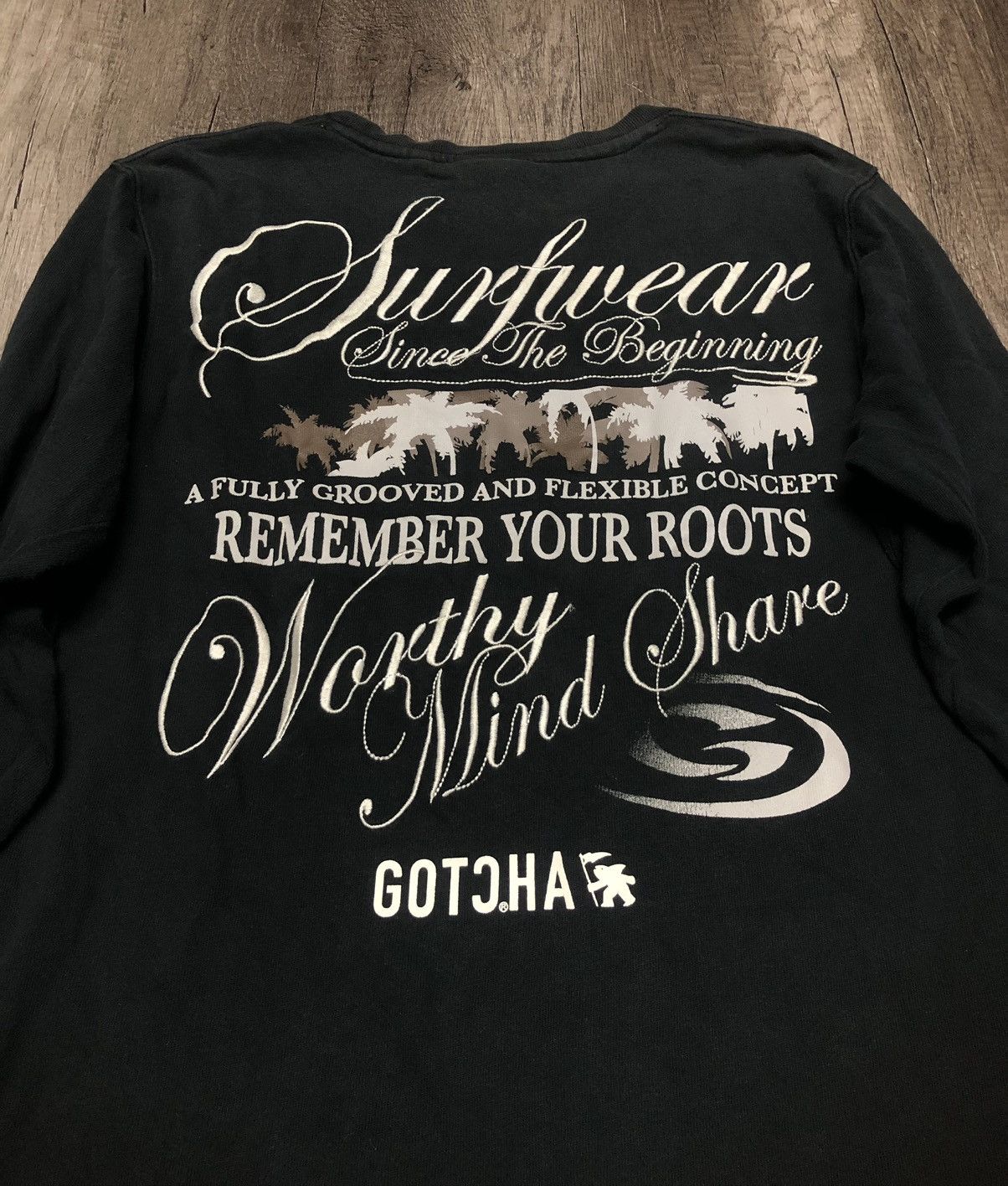 Gotcha × Japanese Brand Gotcha Long Sleeve Tee Shirt Size US L / EU 52-54 / 3 - 6 Thumbnail