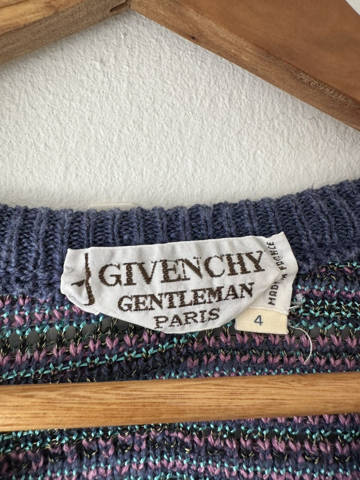 Givenchy Vintage 80’s Givenchy Gentleman Paris Knitwear Size US L / EU 52-54 / 3 - 6 Thumbnail