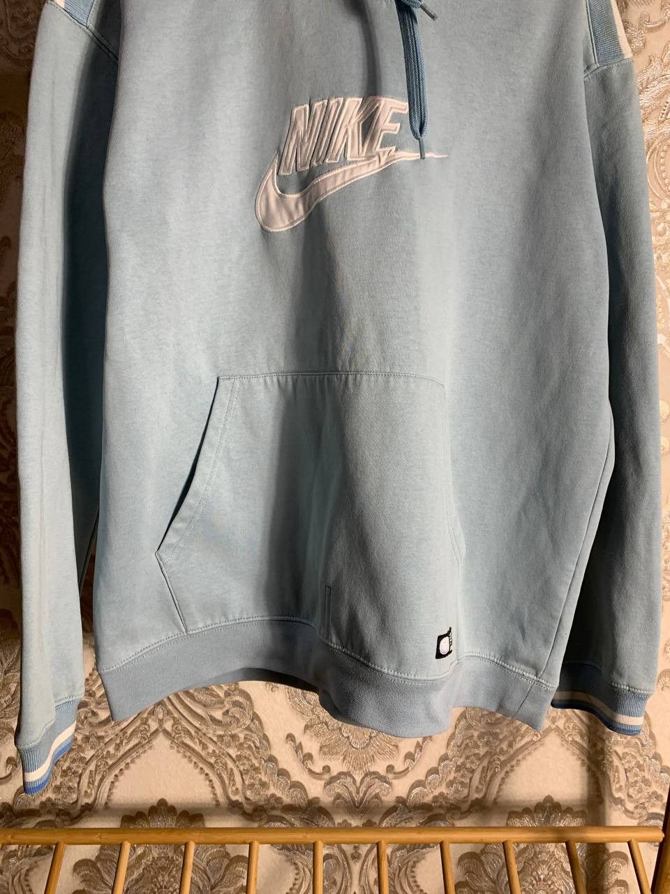 Nike Vintage Nike Big Logo Swoosh Retro Hoodie Drill Y2K 90s Size US L / EU 52-54 / 3 - 4 Thumbnail
