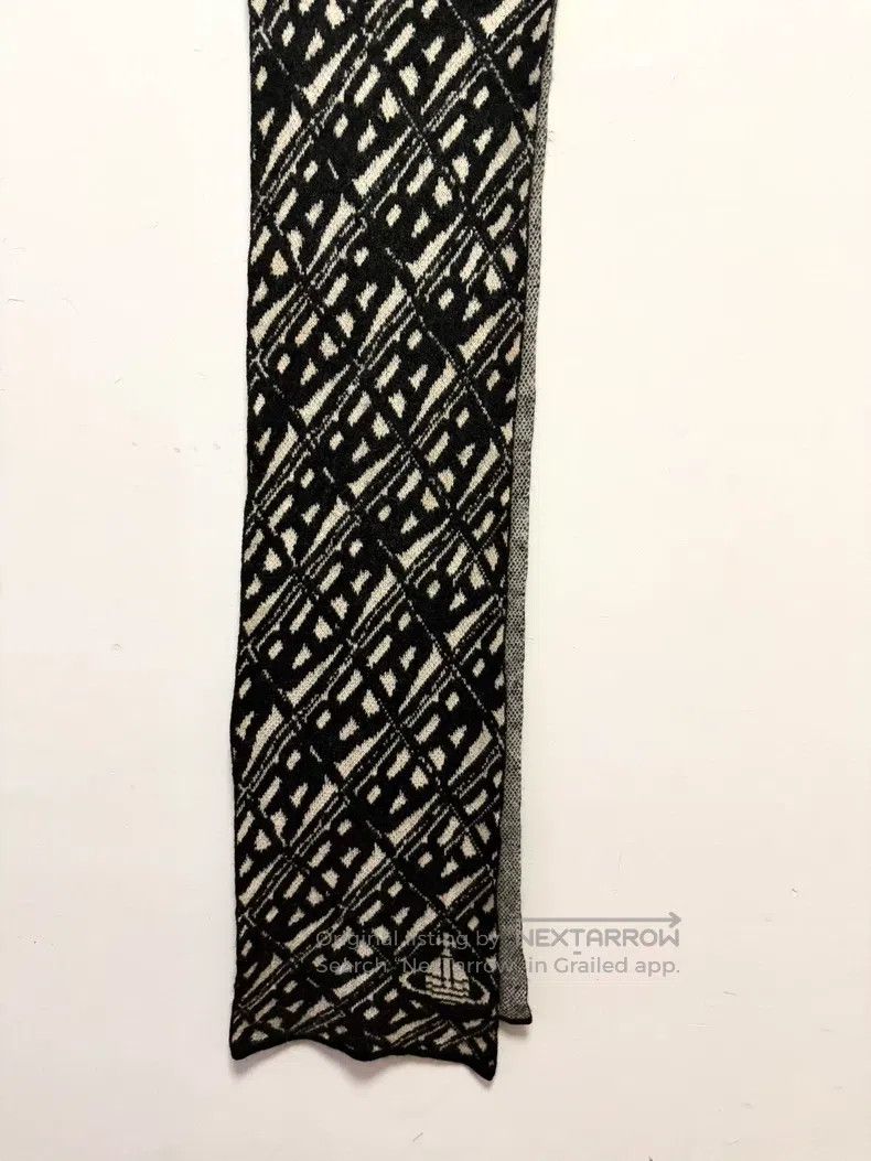 Vivienne Westwood Vivienne Westwood Black and White Houndstooth Letter Satur Size ONE SIZE - 3 Thumbnail