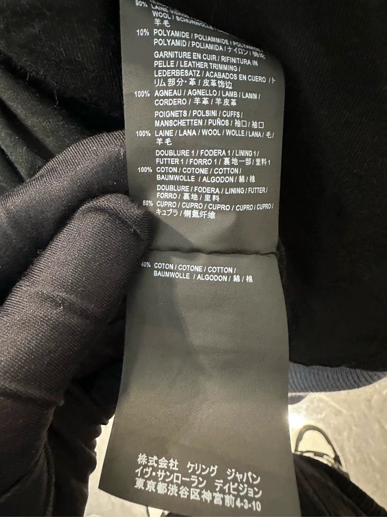 Saint Laurent Paris Saint Laurent Paris Classic baseball jacket-2506 Size US S / EU 44-46 / 1 - 6 Thumbnail