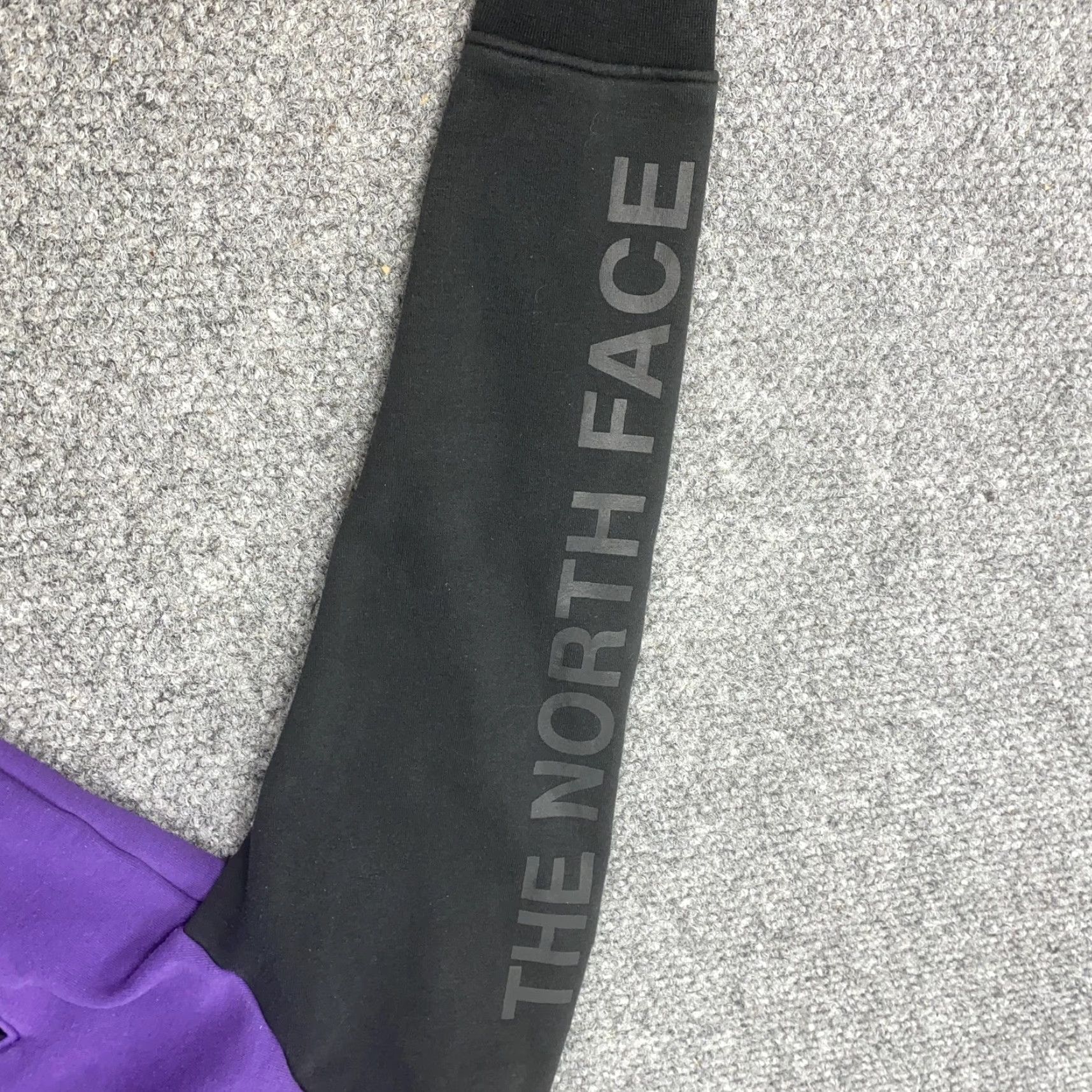 The North Face North Face Jacket Womens Large Purple Black Full Zip Fleece Outdoor Sweatshirt Size L / US 10 / IT 46 - 7 Thumbnail