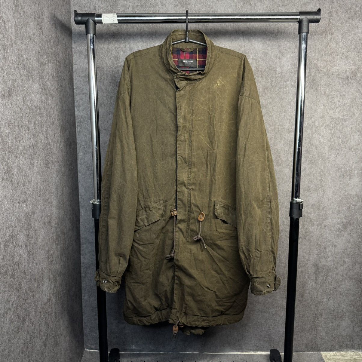 Represent Clo. Represent waxed cotton parka jacket Size US L / EU 52-54 / 3 - 1 Thumbnail