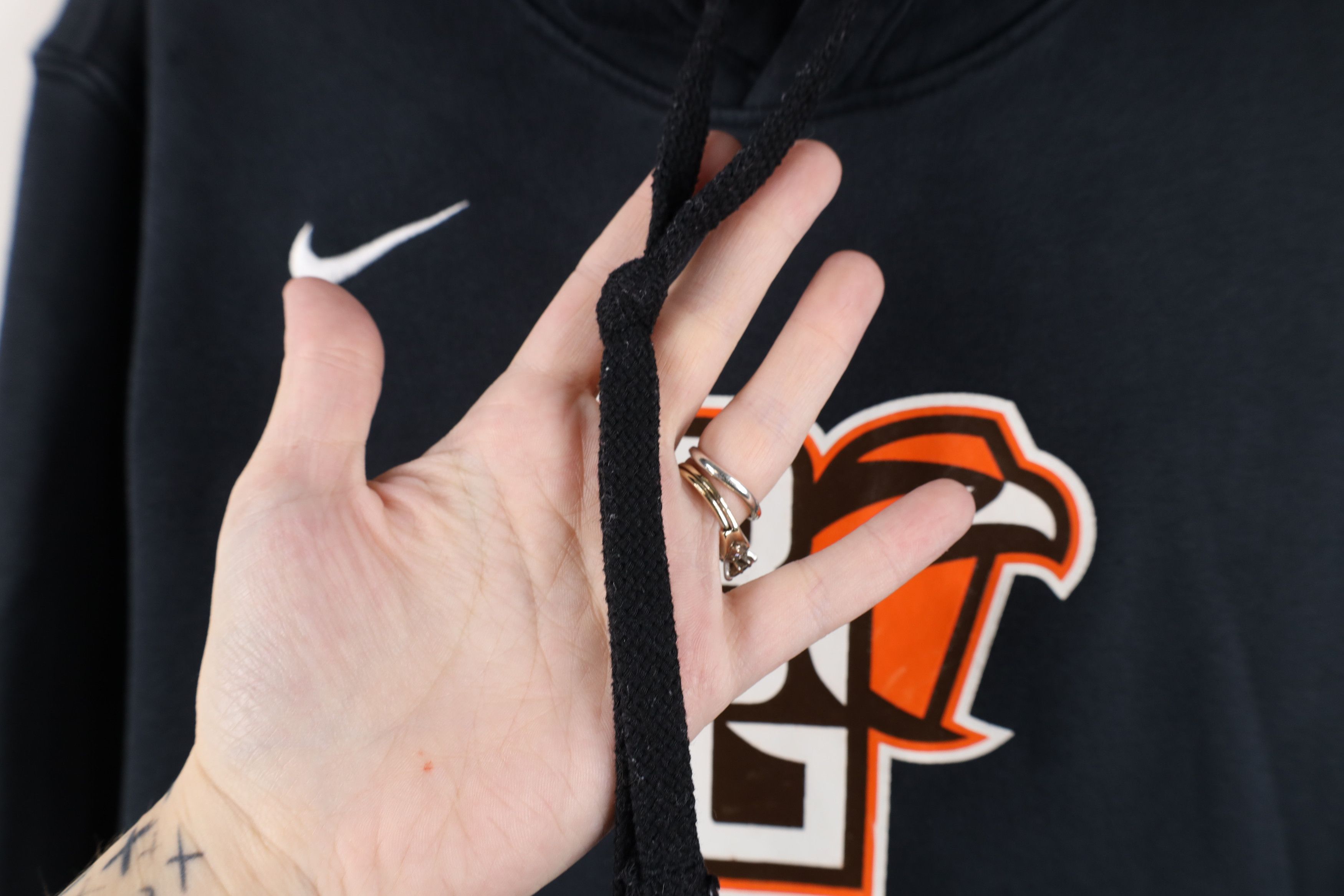 Nike Nike Bowling Green State University Cheerleading Hoodie Size M / US 6-8 / IT 42-44 - 8 Thumbnail