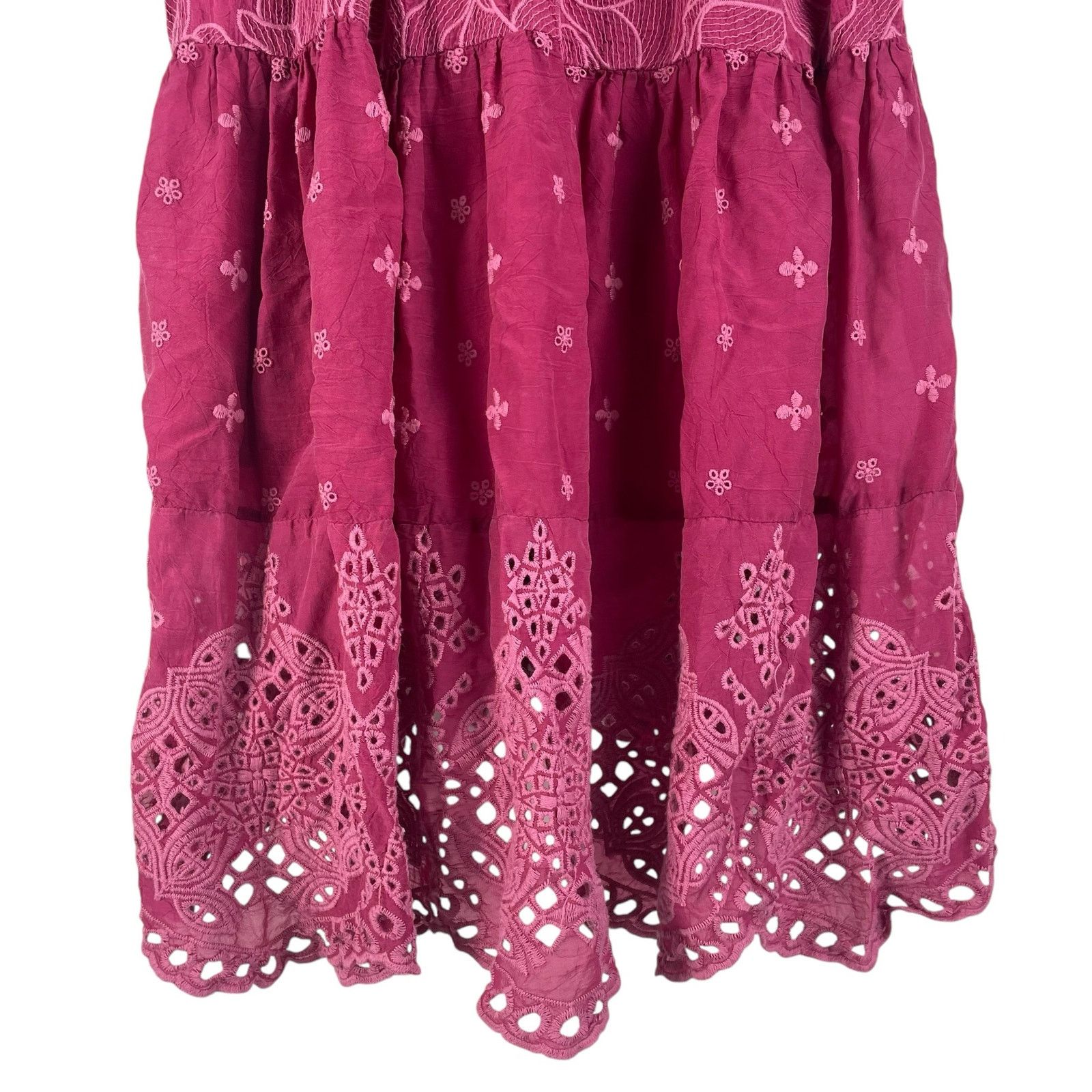 johnny was embroidered midi dress Camellia Mandarin Collar Midi Dress main image 0