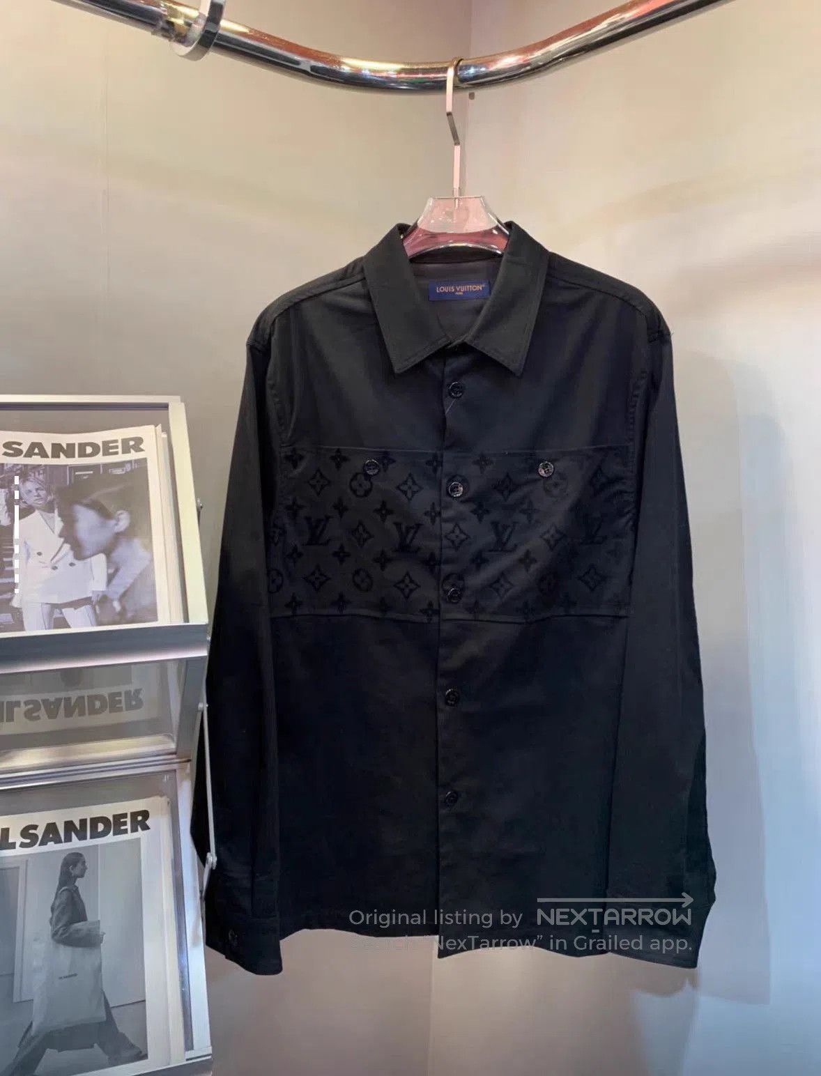 Louis Vuitton Black Long Sleeve Button. Size US S / EU 44-46 / 1 - 1 Thumbnail