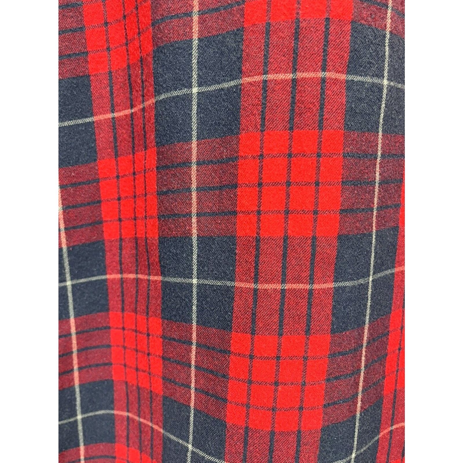 Madewell Madewell Women's Flannel Plaid Button Up Shirt Medium Red Long Sleeve Casual Size M / US 6-8 / IT 42-44 - 3 Thumbnail