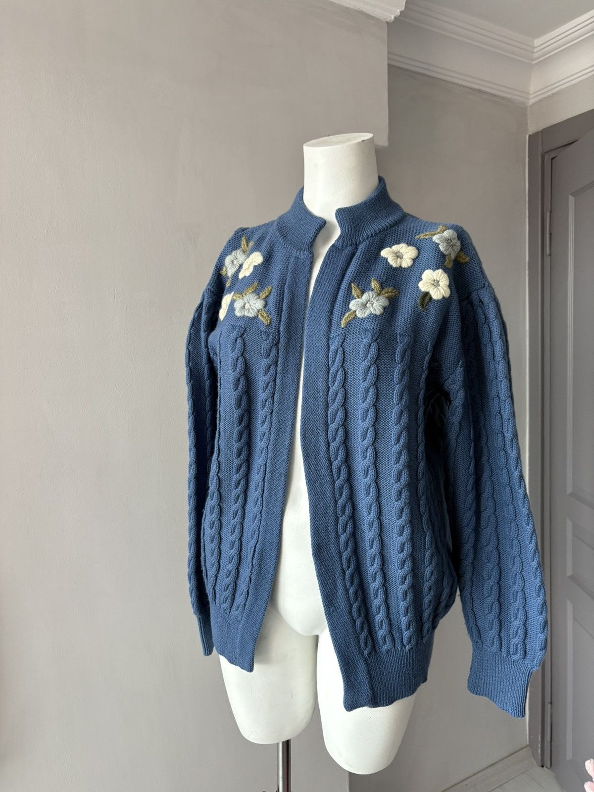 Vintage Vintage wool cardigan Size L / US 10 / IT 46 - 3 Thumbnail