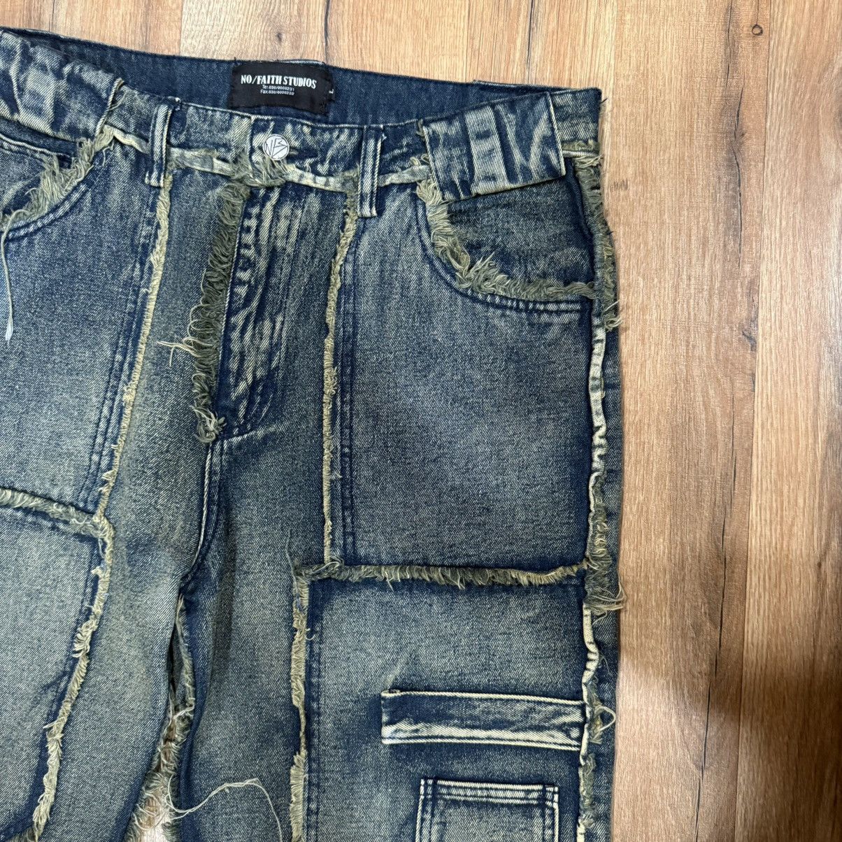 NoFaith Studios FLARED DENIM ARCHIVE PIECE
