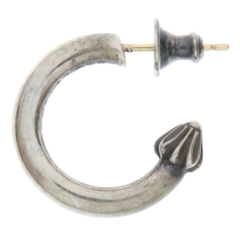 Chrome Hearts Chrome Hearts Plain Silver Hoop Earring Size ONE SIZE - 1 Thumbnail