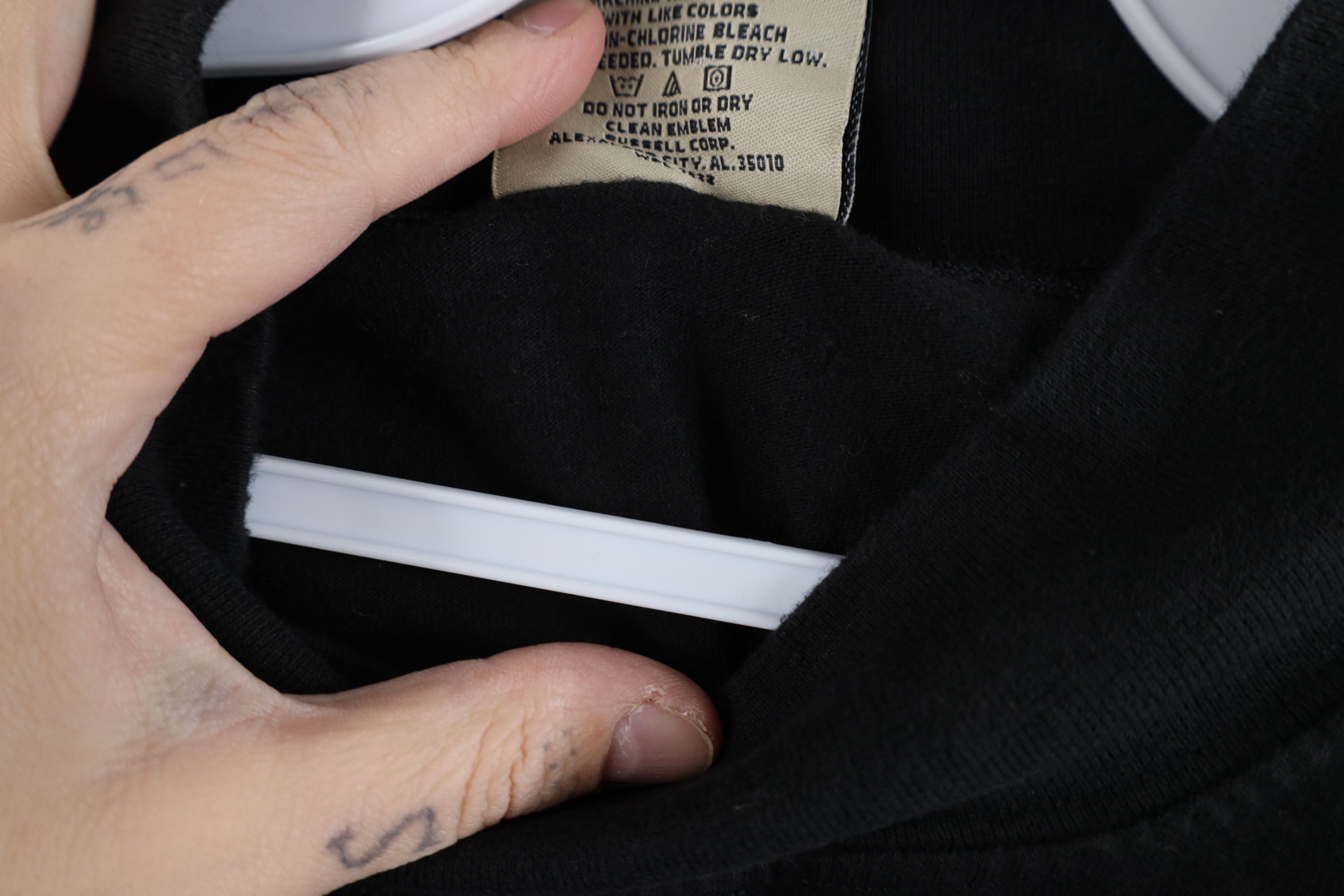 Russell Athletic × Vintage Vintage 90s Russell Athletic Mock Neck Long Sleeve T-Shirt Size US L / EU 52-54 / 3 - 8 Thumbnail