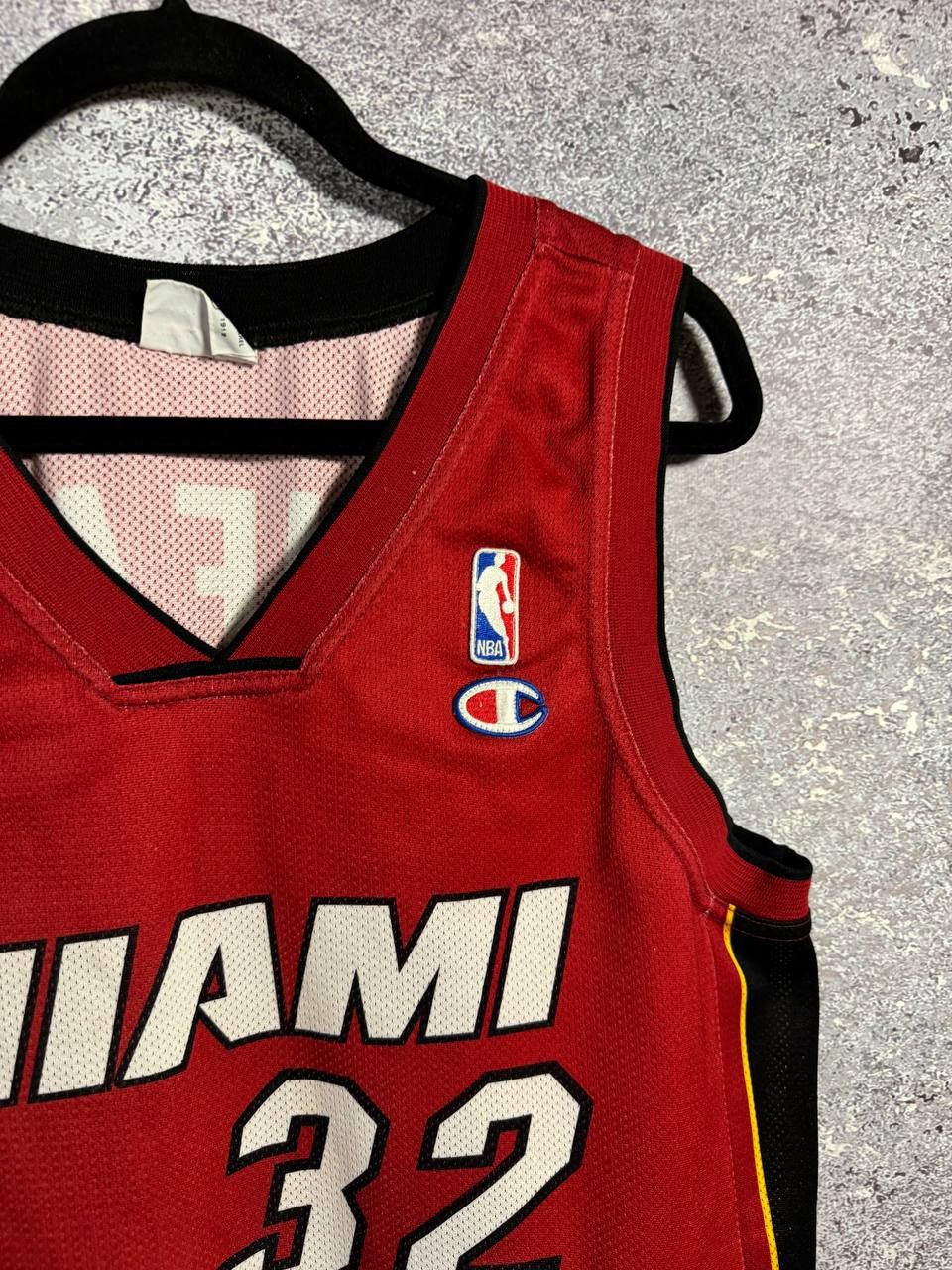 Champion × NBA O'NEAL 90's Miami Heat NBA Jersey Large Size US L / EU 52-54 / 3 - 10 Thumbnail