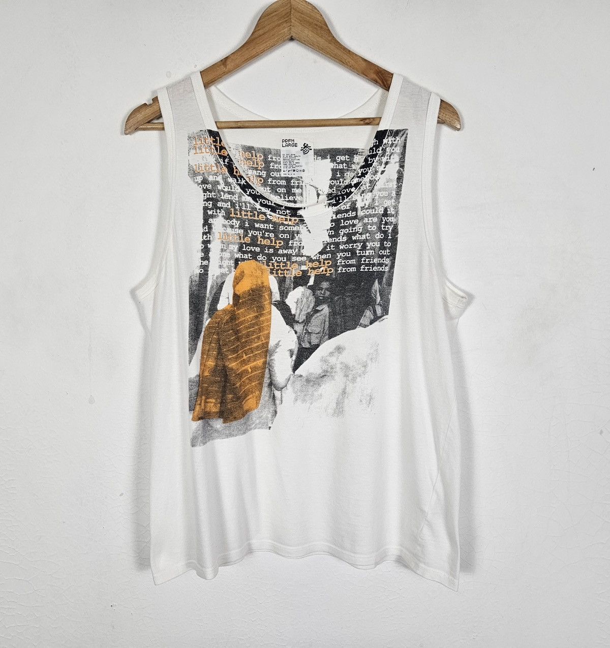 PPFM PPFM little help Tank shirt Size US L / EU 52-54 / 3 - 2 Thumbnail