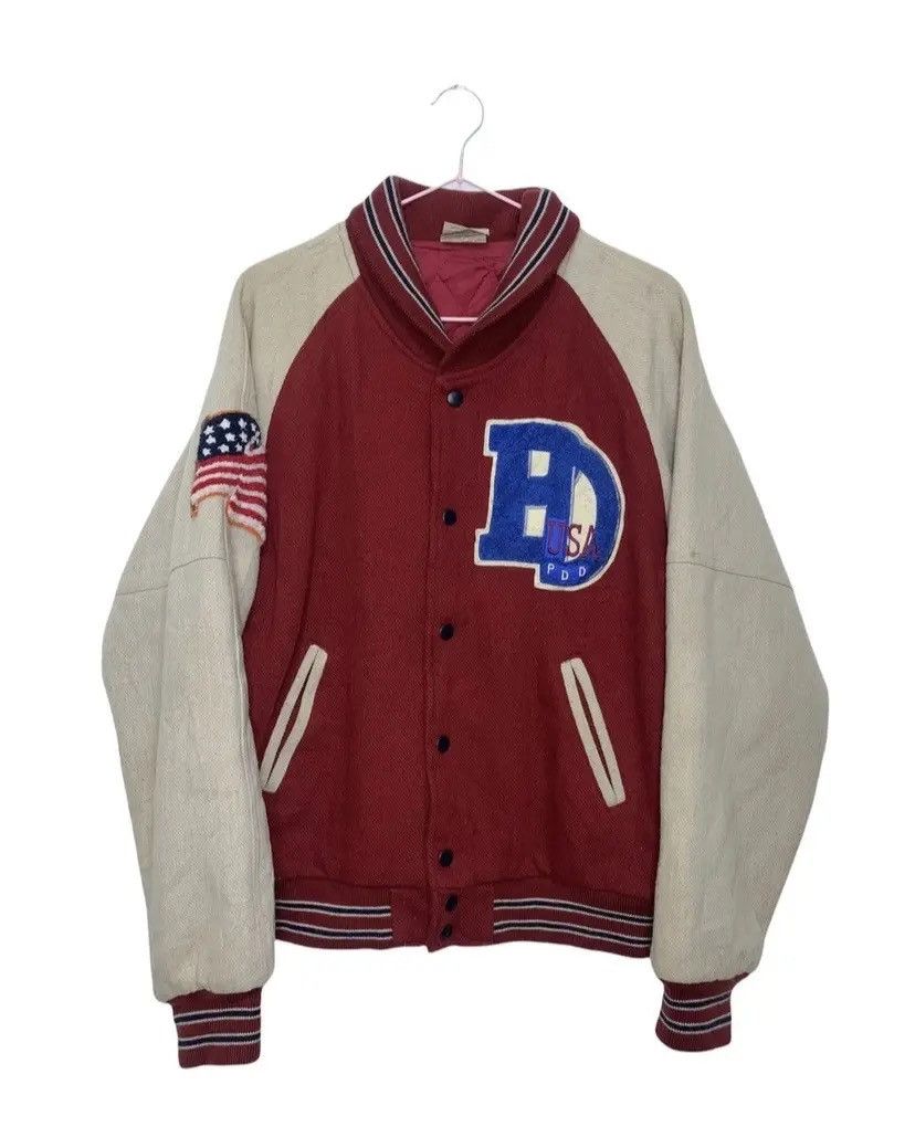 Pas De Faux × Vintage PDD USA SABBATH VARSITY JACKET SPELLOUT Size US L / EU 52-54 / 3 - 2 Thumbnail