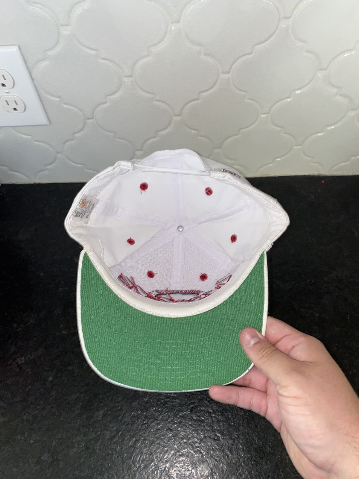 Other Vintage 90s Arkansas razorbacks big logo snapback Size ONE SIZE - 3 Thumbnail