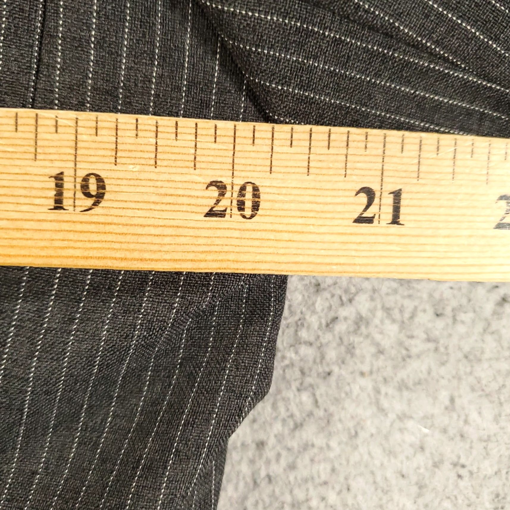 Vintage Tahari Blazer Jacket Womens Size 14 Gray Long Sleeve Single Button Career Wear Size XL / US 12-14 / IT 48-50 - 7 Thumbnail