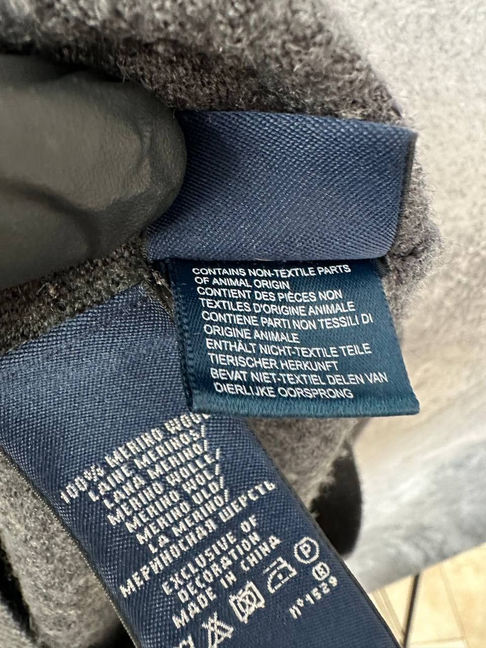 Ralph Lauren Sport × Vintage Ralph Lauren Sport Wool Cardigan Vintage Gray Long Sleeve Size M / US 6-8 / IT 42-44 - 12 Thumbnail