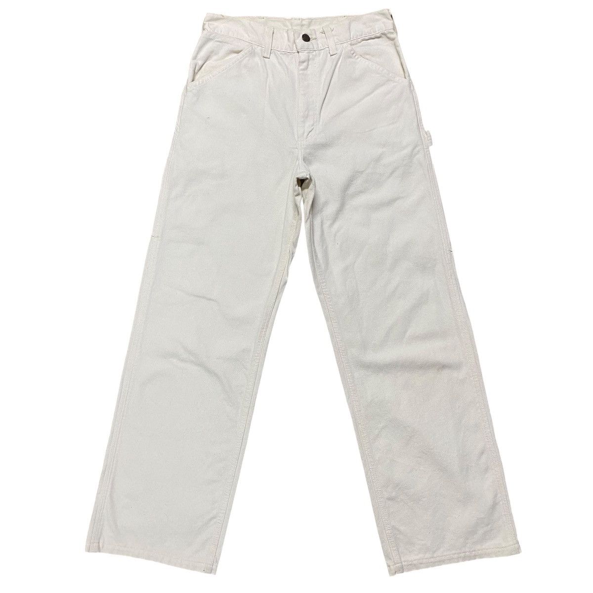 Carhartt Vintage Carhartt White Duck Canvas Carpenter Pants Size US 29 - 2 Thumbnail