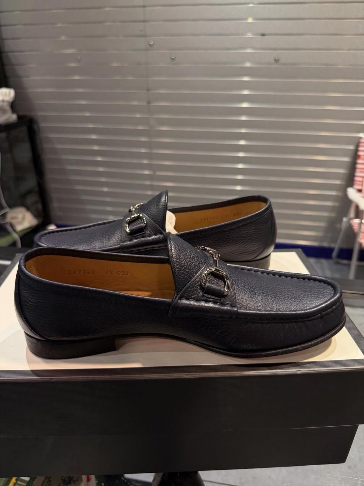 Gucci GUCCI $1050 Horesebit 1953 Men's Loafer Blue 7G+/8US 1 Size US 8 / EU 41 - 10 Thumbnail
