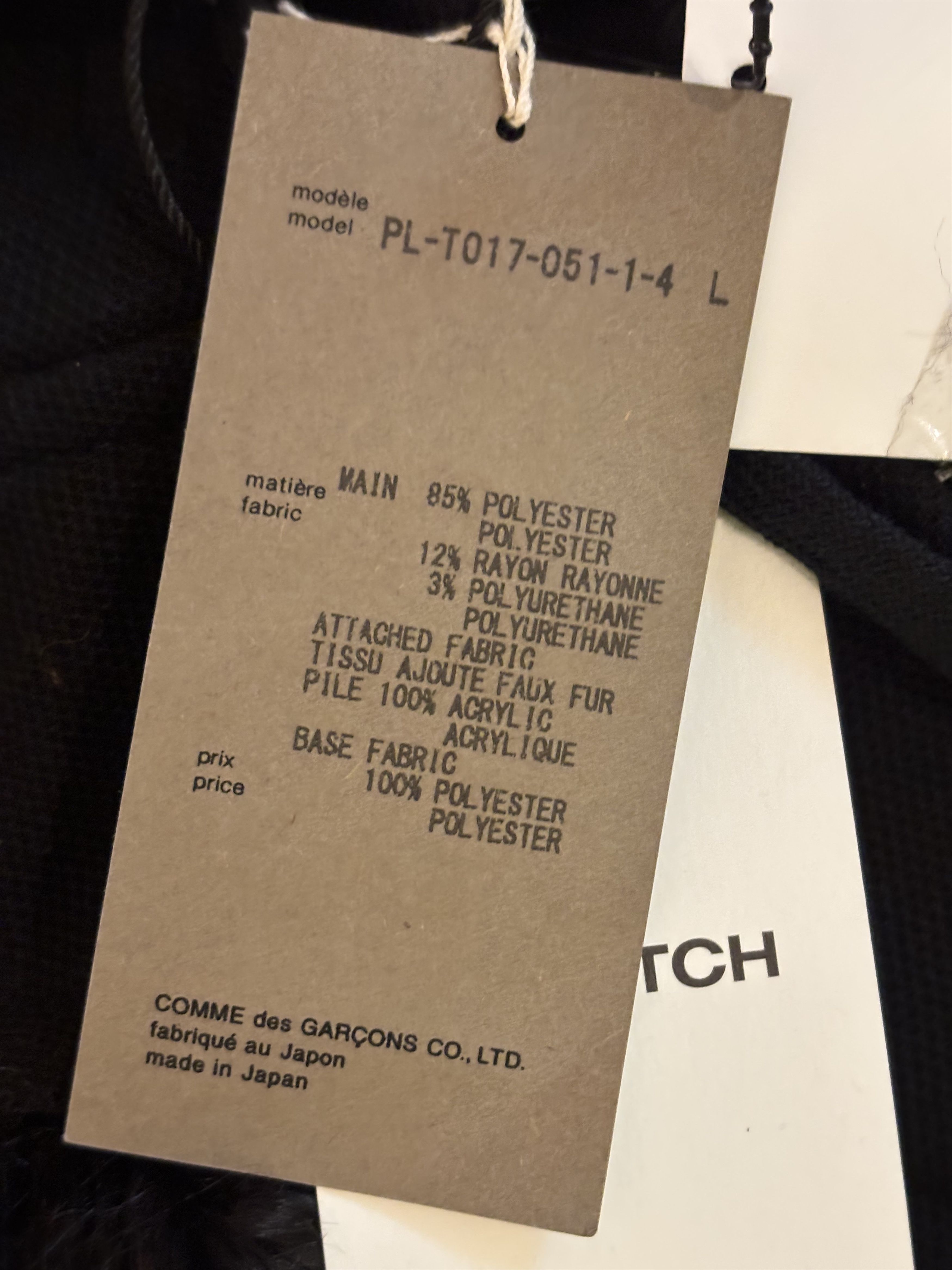 Comme des Garcons Sweat ajourée en poil Comme des Garçons Homme Plus Size US L / EU 52-54 / 3 - 11 Thumbnail