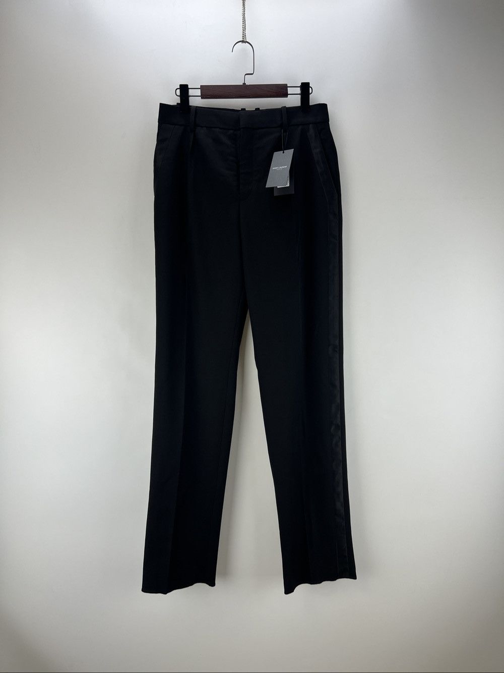 Saint Laurent Paris Saint Laurent Black Trousers Size 28 Size US 40 / EU 56 - 1 Thumbnail