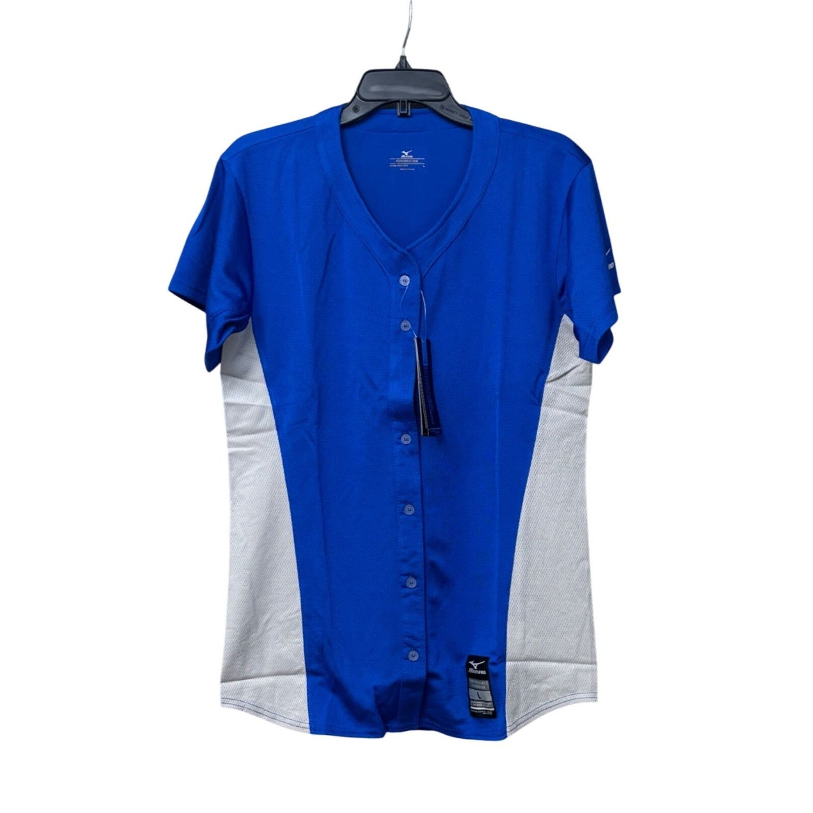Mizuno Mizuno Women's Pro Full Button Softball Game Jersey, 350581, Size L / US 10 / IT 46 - 2 Thumbnail