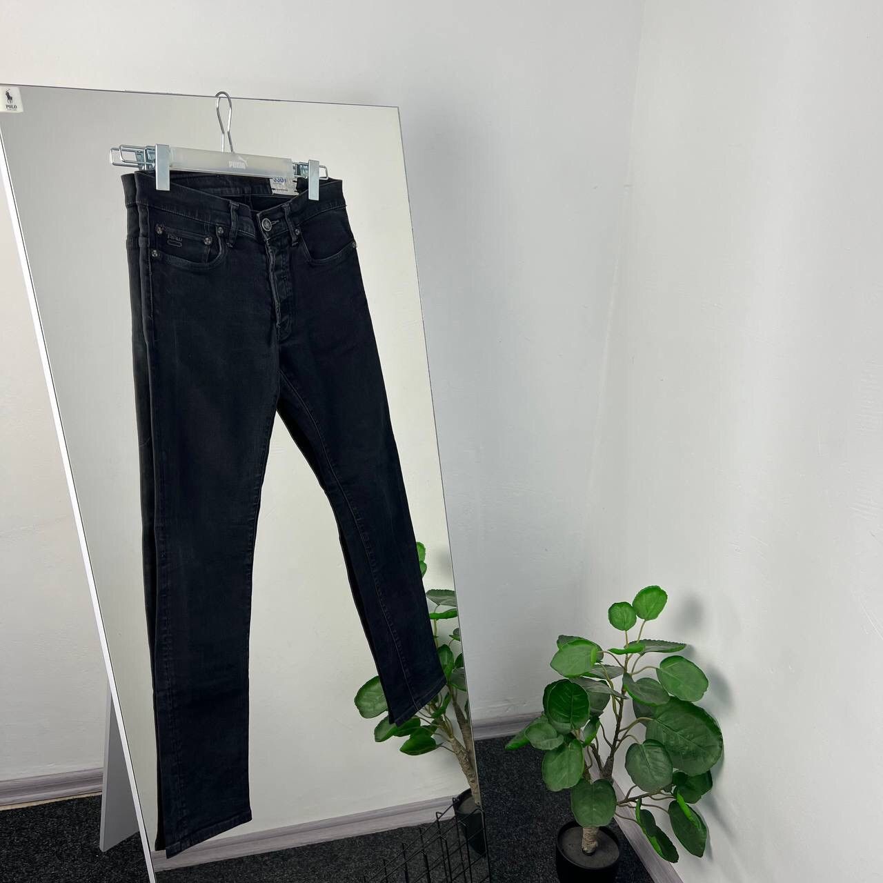 G-Star Black Denim Raw G Star Skinny Y2k Style Jeans Slim Size US 30 / EU 46 - 2 Thumbnail