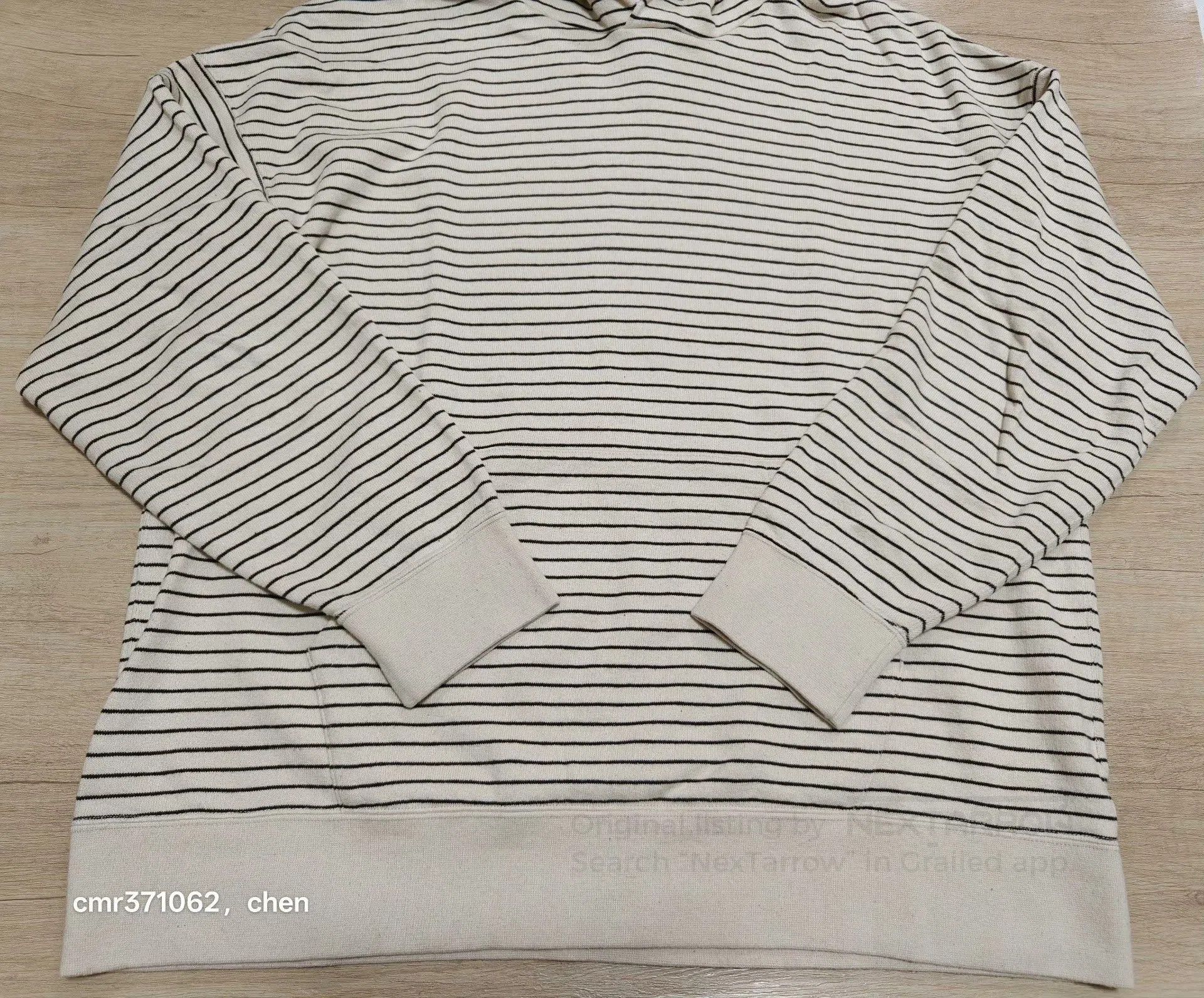 Visvim VISVIM 22SS BORDER JUMBO HOODIE P.O.. Size US L / EU 52-54 / 3 - 4 Thumbnail
