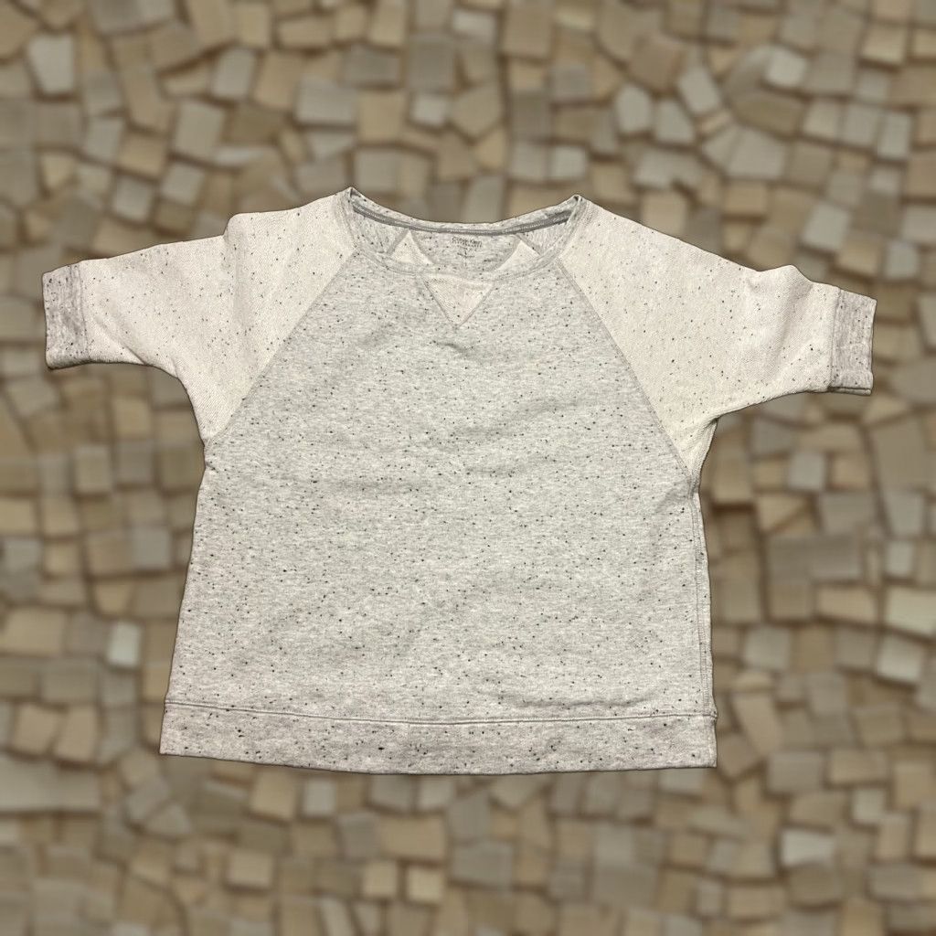 Vintage Calvin Klein Collection Shirt Women L Gray Quick Dry Casual Short Sleeve Round Neck Pullover T-Shirt Regular Fit Size L / US 10 / IT 46 - 1 Thumbnail