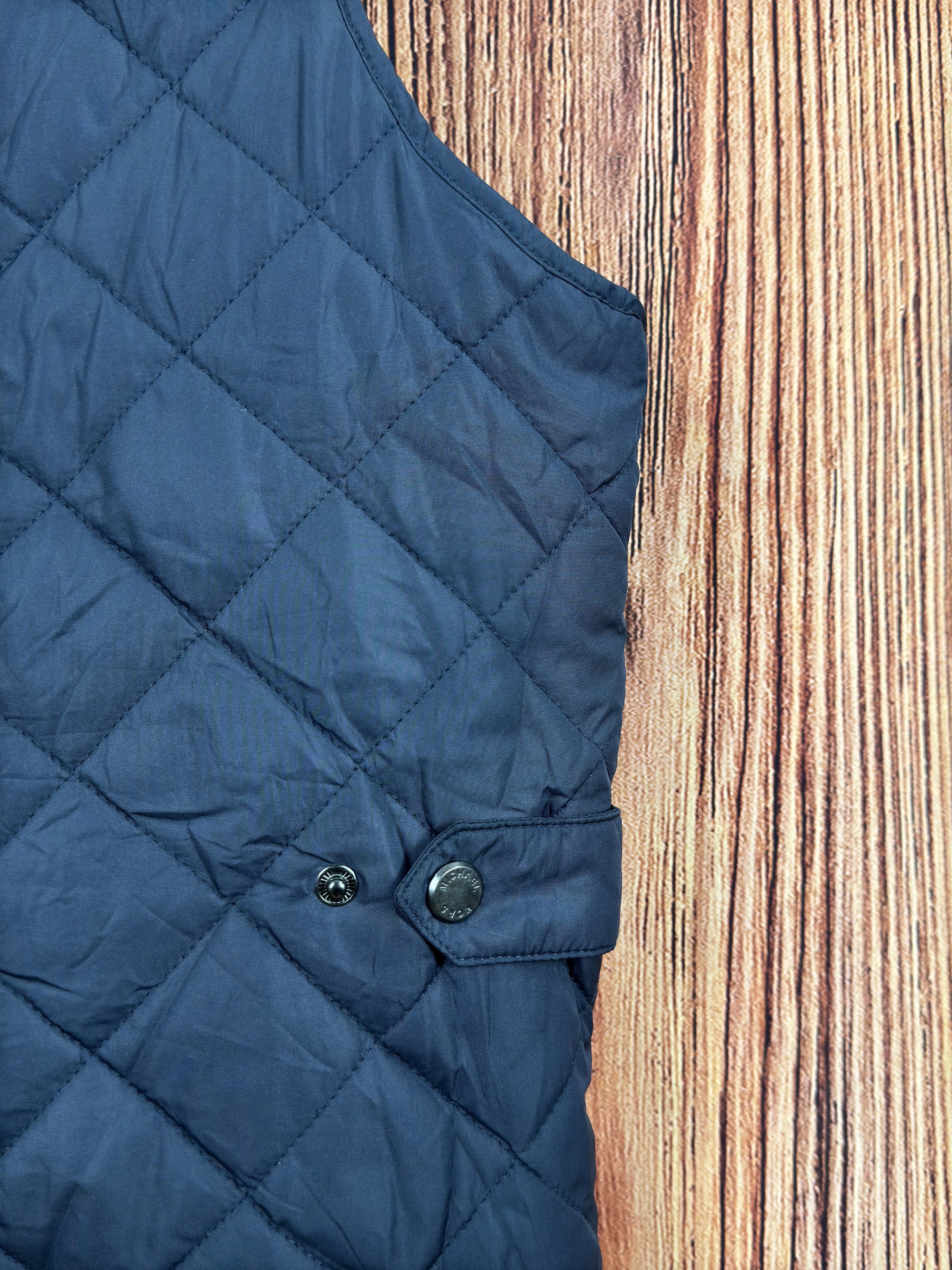 Michael Kors Michael Kors Blue Navy Gilet Vest Size US L / EU 52-54 / 3 - 7 Thumbnail