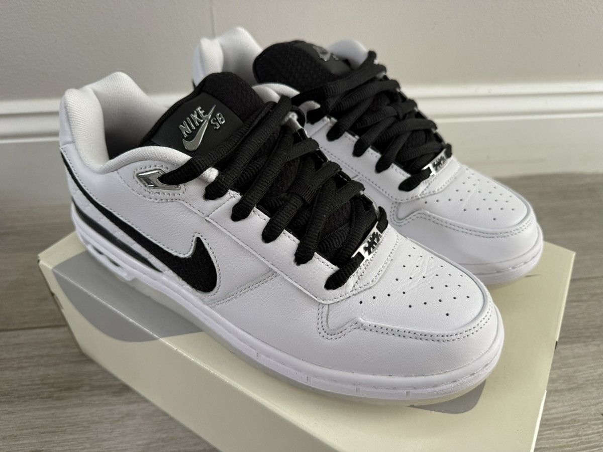 Nike Nike SB Zoom Air Paul Rodriguez 1 White Black Clear Size 12 Size US 12 / EU 45 - 4 Thumbnail