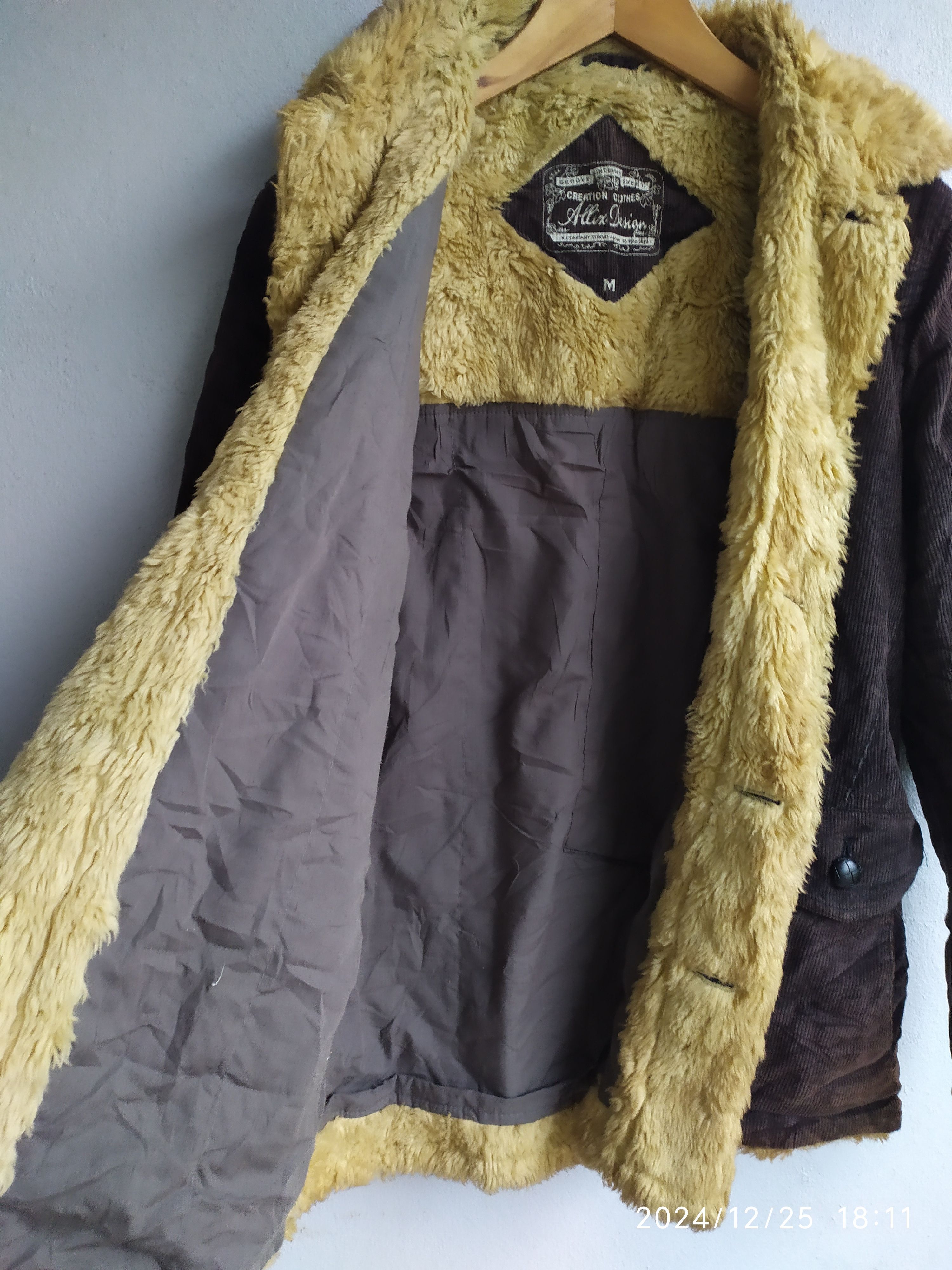 If Six Was Nine × Japanese Brand × Le Grande Bleu (L.G.B.) Japanese Brand Curduroy Fur Faded Jacket Size US M / EU 48-50 / 2 - 7 Thumbnail