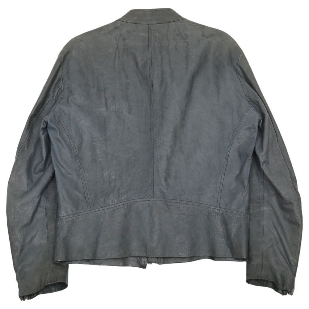 Maison Margiela Maison Margiela FW 2008 Grey 5 - Zip Leather Jacket Size US M / EU 48-50 / 2 - 2 Thumbnail