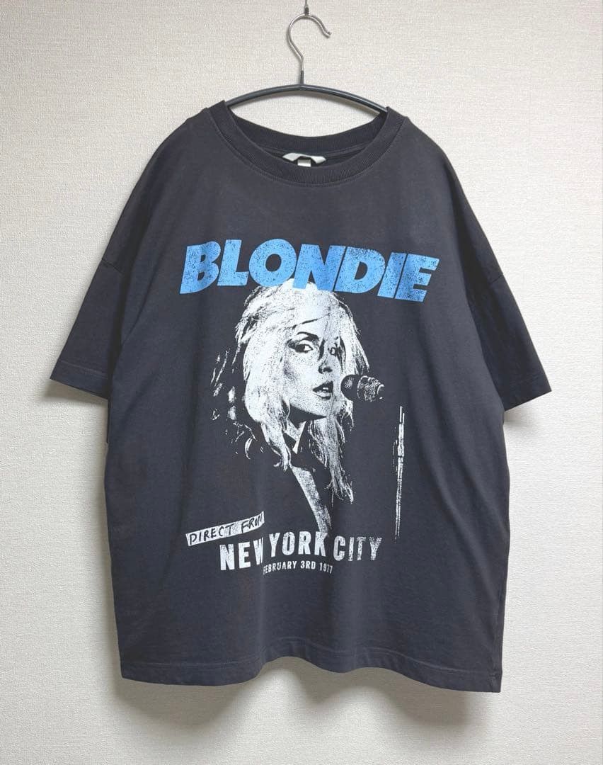 Band Tees Blondie Punk Rock Grunge Official T-shirt Oversized Size US M / EU 48-50 / 2 - 1 Thumbnail