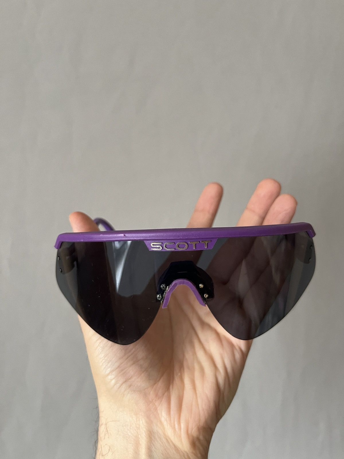 Other 80-90s Scott Eclipse Sport Cycling Purple Glasses Size ONE SIZE - 23 Thumbnail