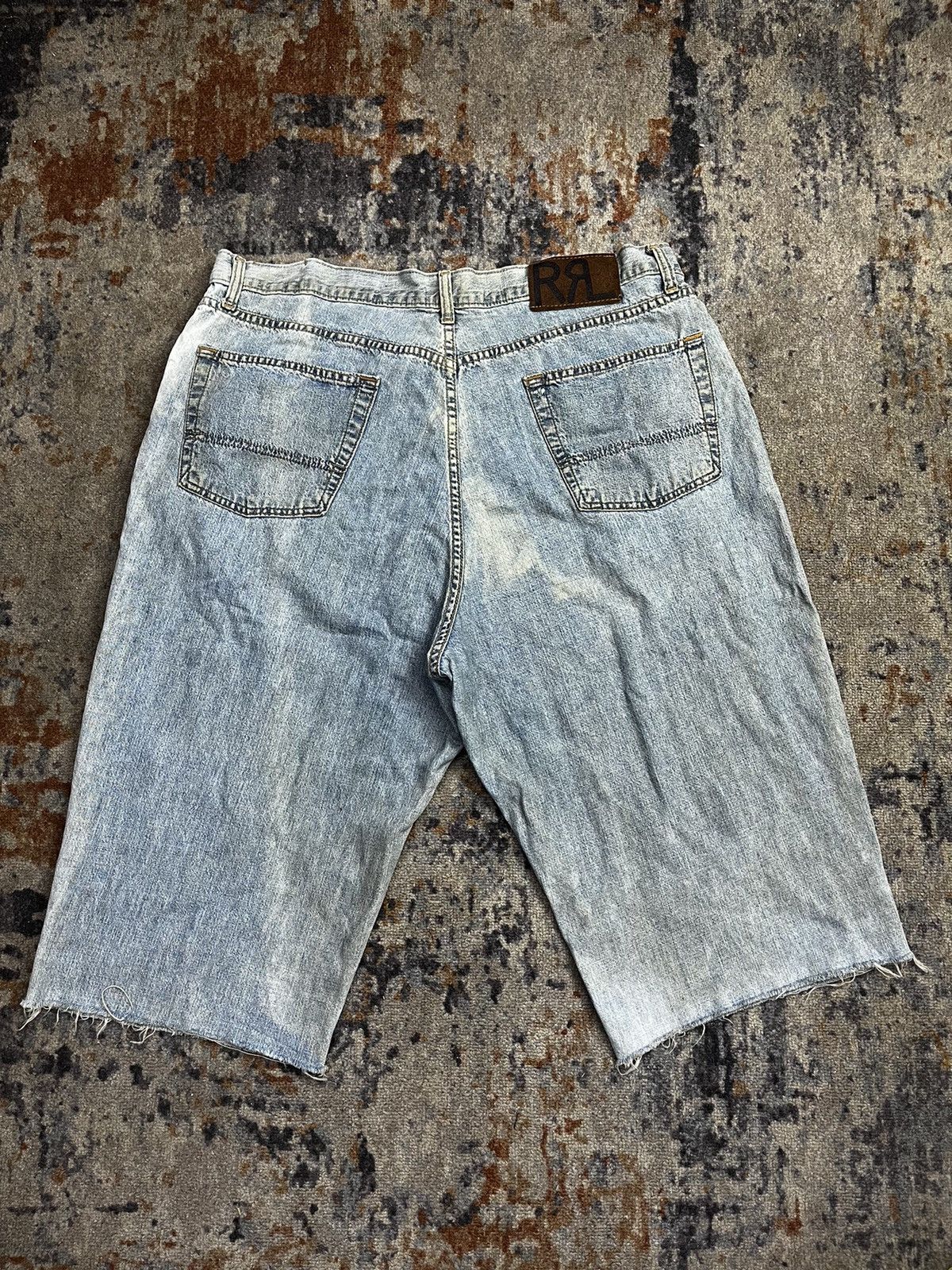 Polo Ralph Lauren × RRL Ralph Lauren × Vintage RRL short jeans pant Size US 36 / EU 52 - 5 Thumbnail