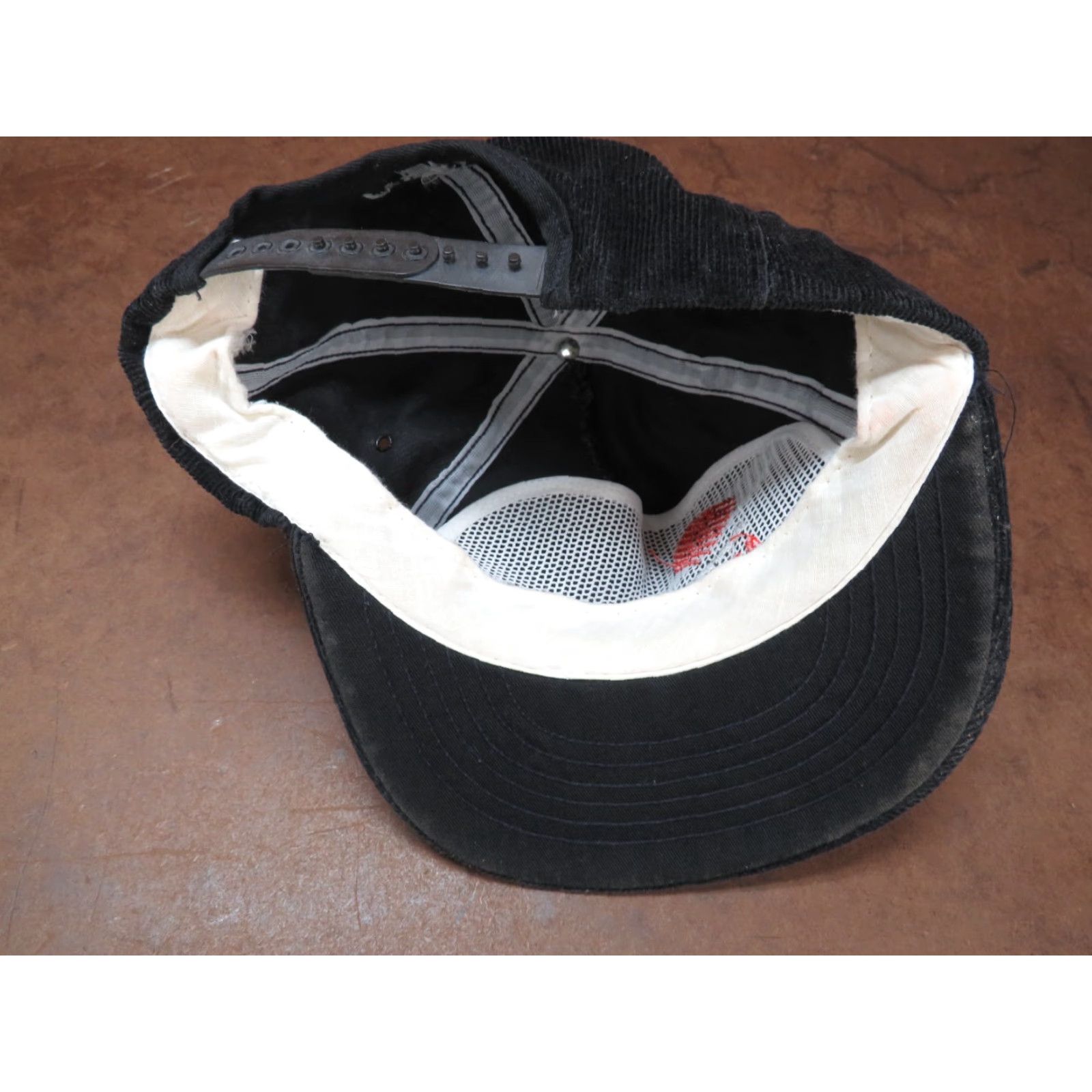 Frame VTG HaT Corduroy Trucker Cap Hat Adjustable Snapback Multi-Color USA 90s Advertising Look: Trucker Mens Womens Boys Girls Size ONE SIZE - 6 Thumbnail