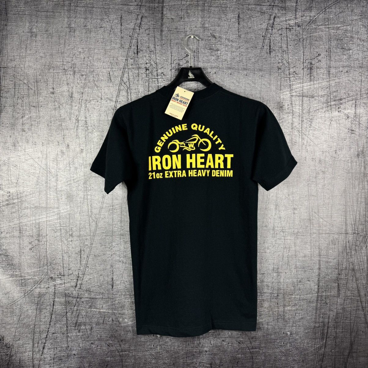 Iron Heart IRON HEART 7.5 OZ LOOPWHELL CREW NECK T-SHIRT TEE Size S Size US S / EU 44-46 / 1 - 1 Thumbnail