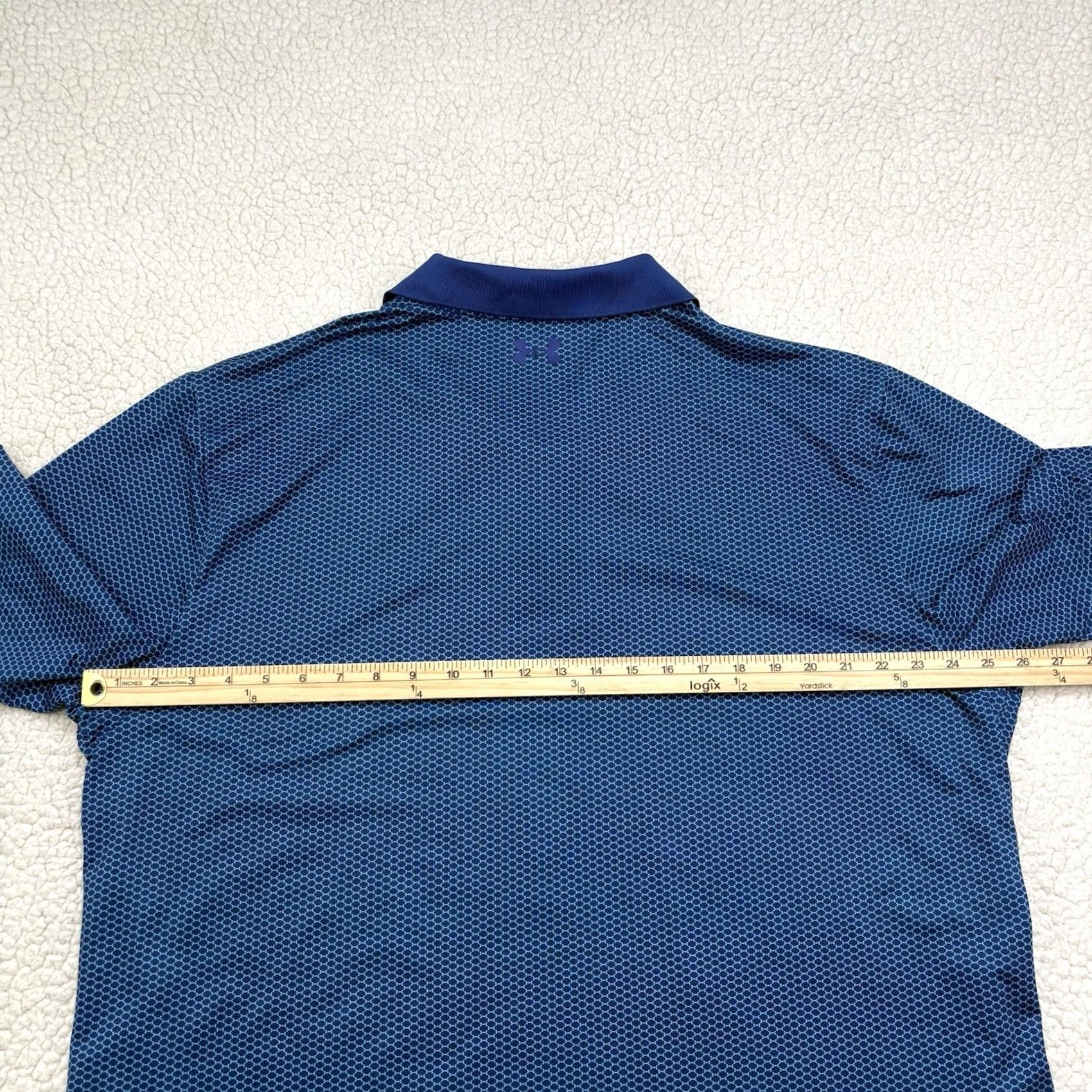 Under Armour Under Armour Performance Polo Men 2XL Blue Dot Print Short Sleeve Golf Shirt Size US XXL / EU 58 / 5 - 5 Thumbnail