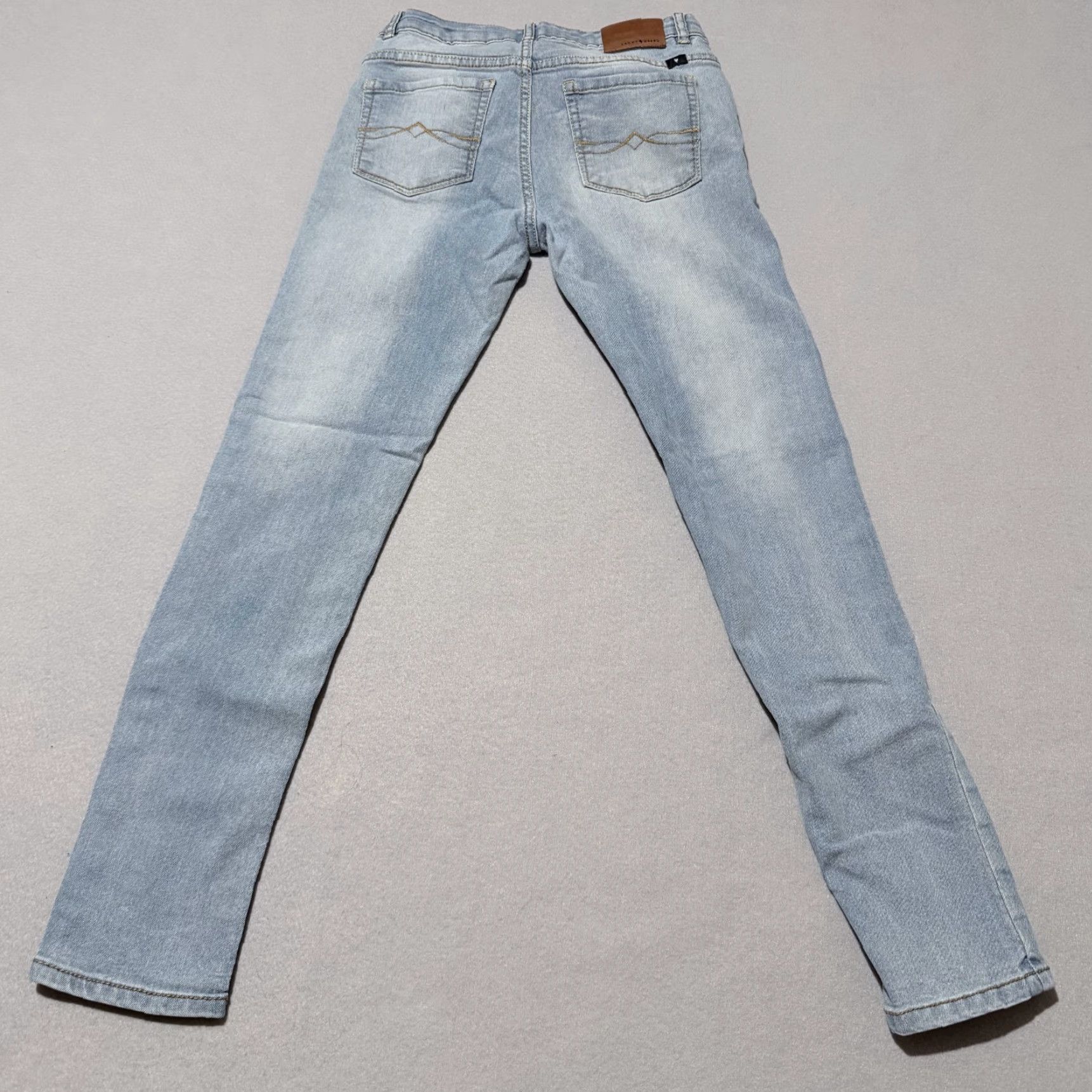Lucky Brand Lucky Brand Zoe Skinny Jeans Women's Blue Denim Low-Rise Zip Fly 16 Jeans Boyfriend? Size 38" / US 16 / IT 52 - 2 Thumbnail