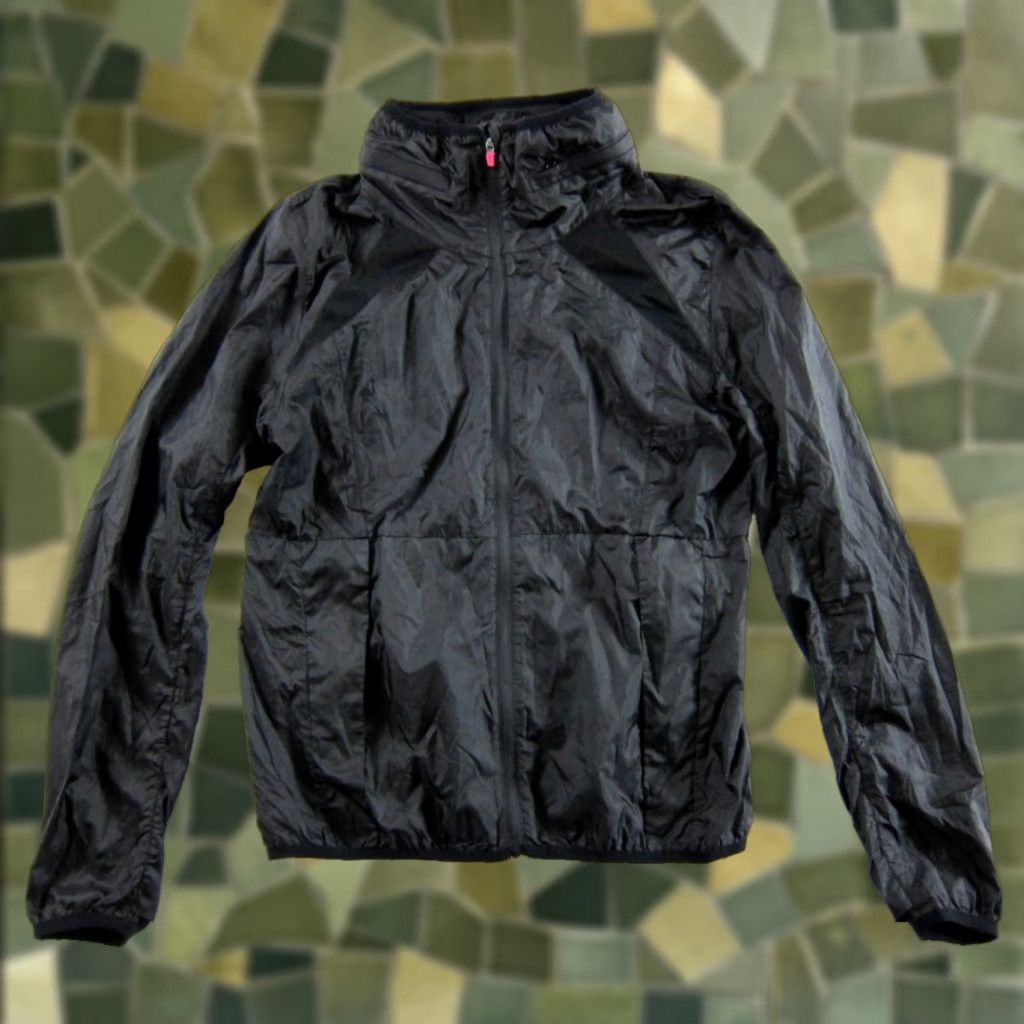 Pinko ZYIA Active Windbreaker Jacket Women XS Black Lightweight Full Zip Hooded Windbreaker Jacket Women XS Black - Size XS / US 0-2 / IT 36-38 - 1 Thumbnail