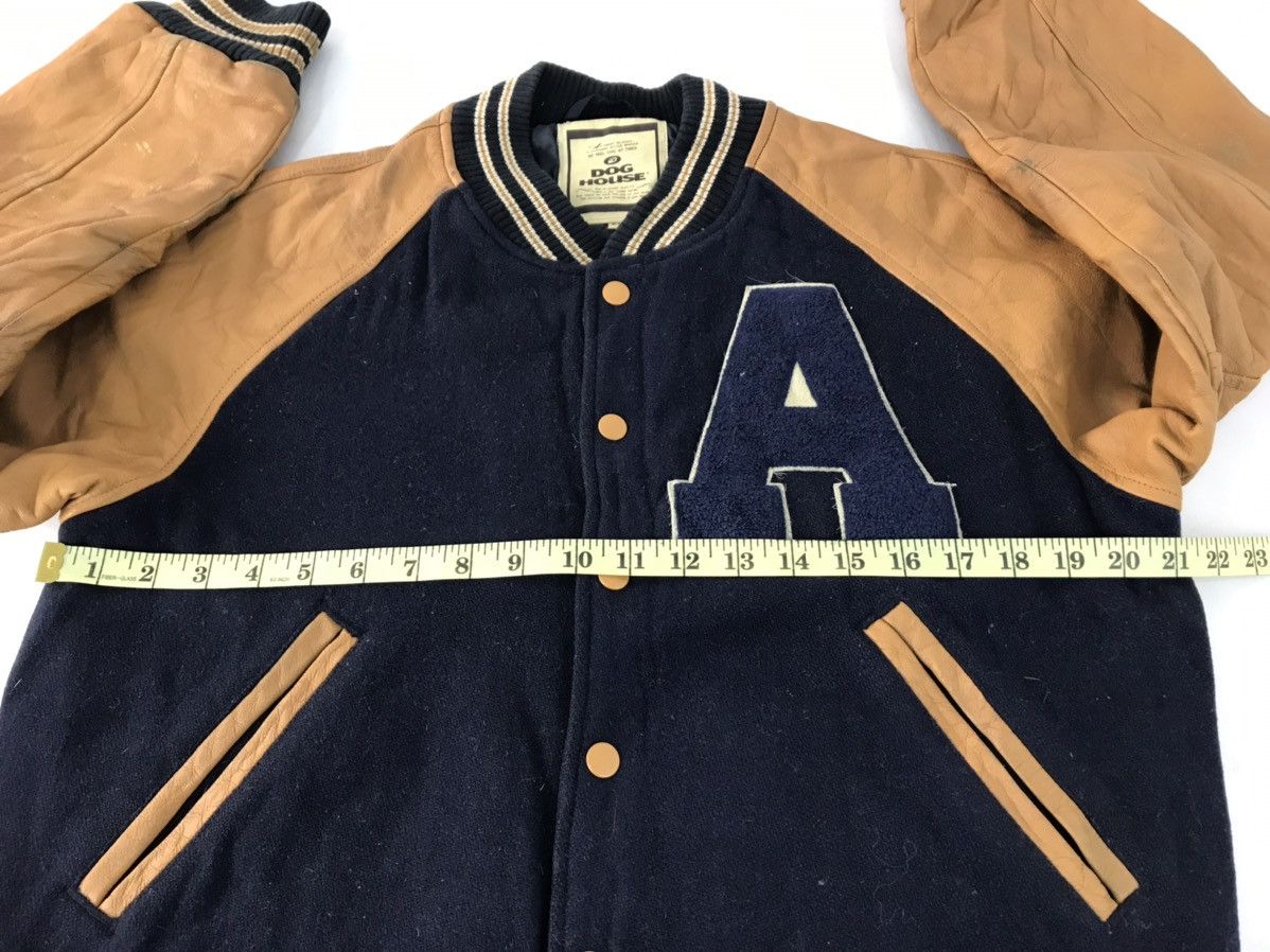 Genuine Leather Dog House Griffey 24 Simple Varsity Jacket Leather Sleeve Size US L / EU 52-54 / 3 - 10 Thumbnail