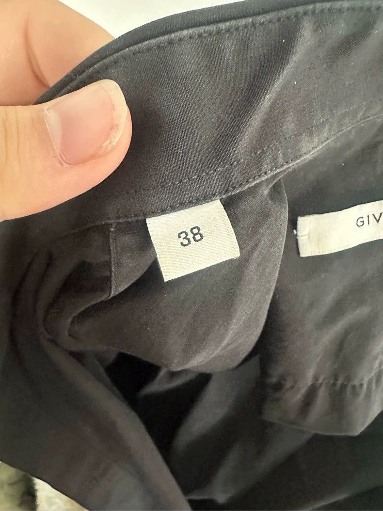 Givenchy Givenchy Size38 Black Men's Shirt Size US XS / EU 42 / 0 - 5 Thumbnail