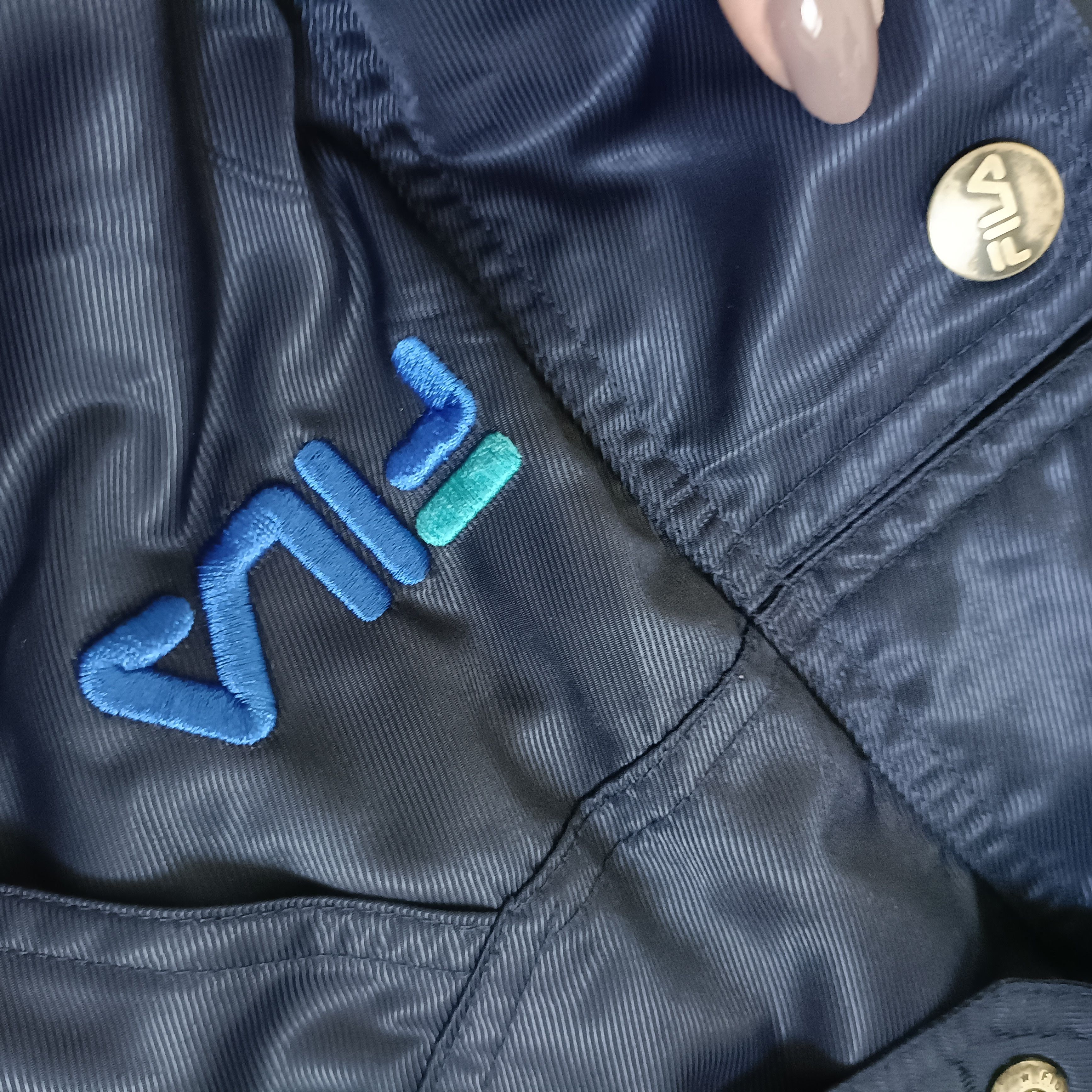 Fila × Vintage Men's Blue Full Zip Vest Gilet Ski Team Italia Italy ! Size US L / EU 52-54 / 3 - 7 Thumbnail
