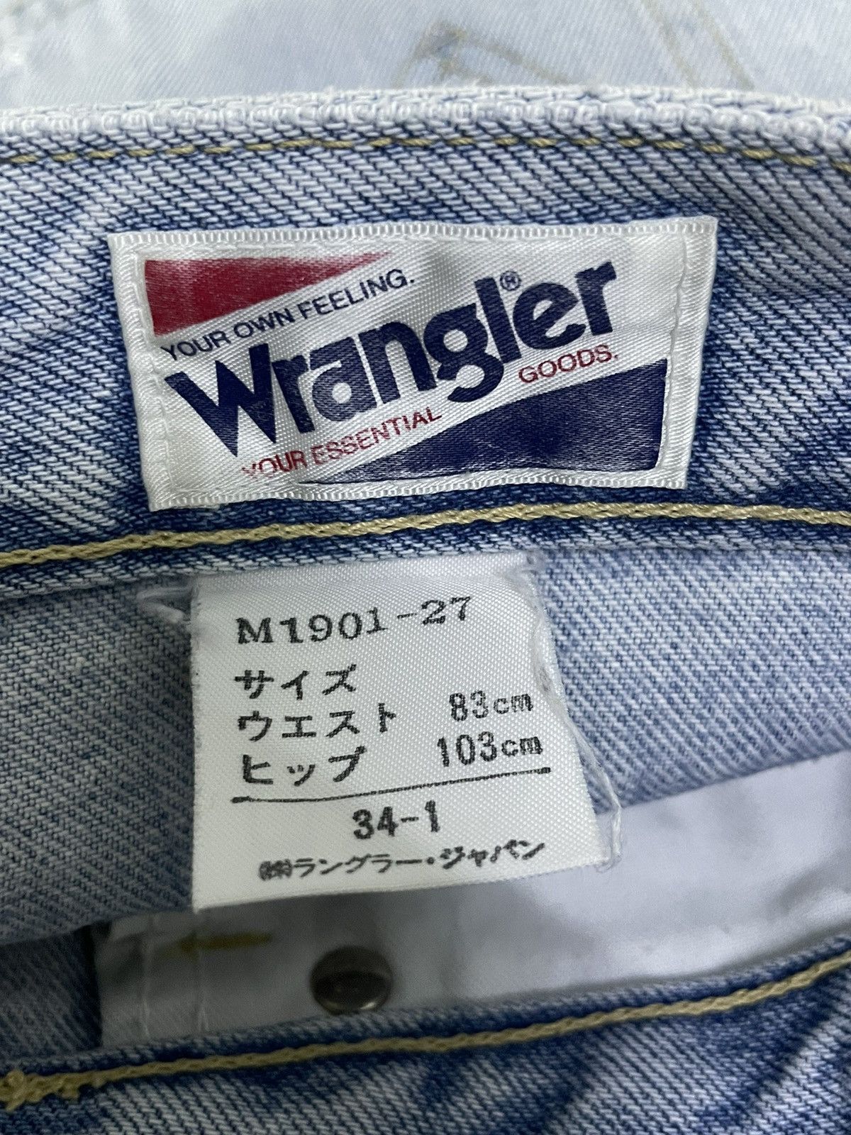 Vintage 90s Wrangler light Wash Denim Pants
