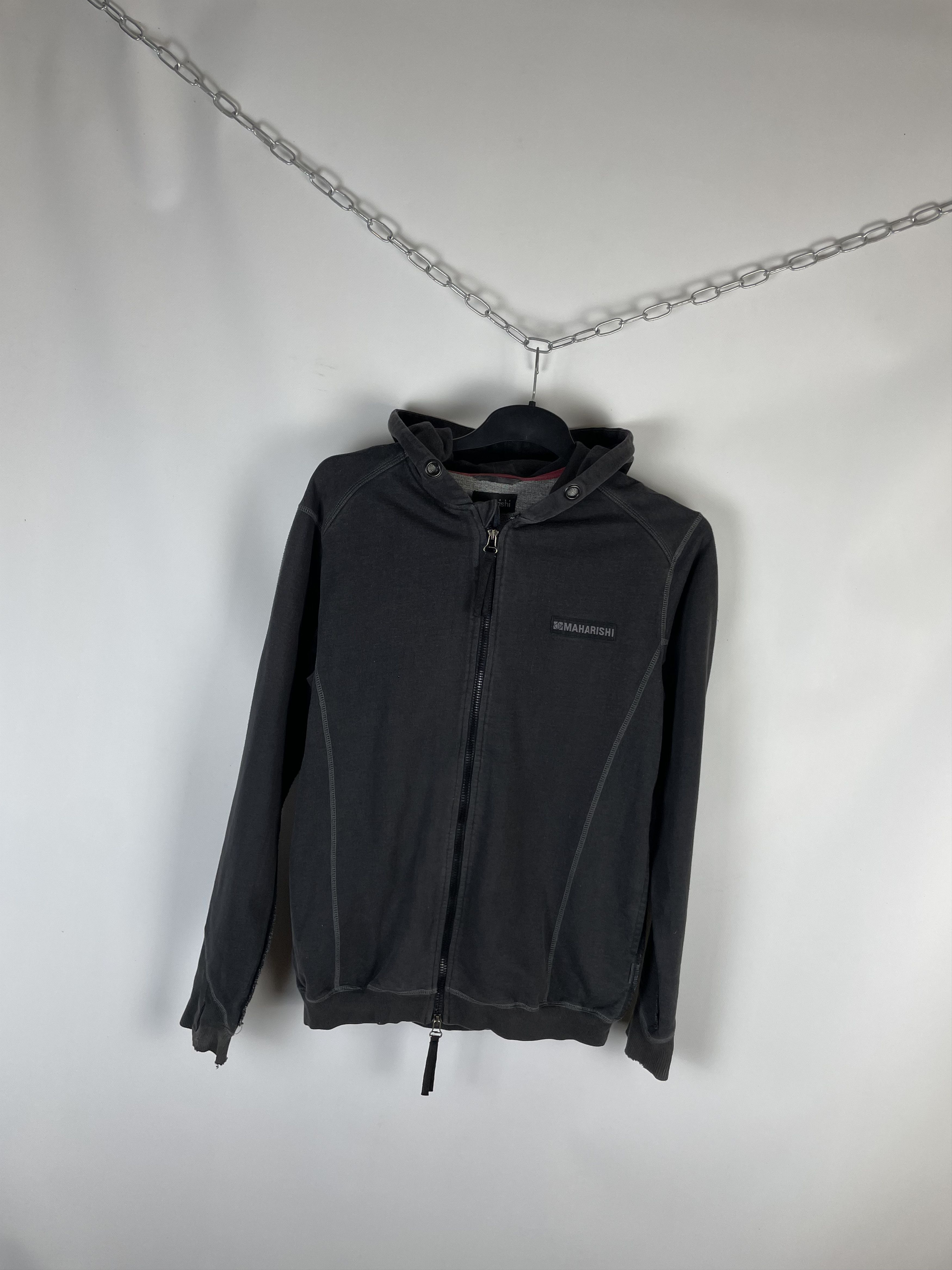 Japanese Brand Maharishi zip hoodie vintage avant Garde Size US M / EU 48-50 / 2 - 2 Thumbnail