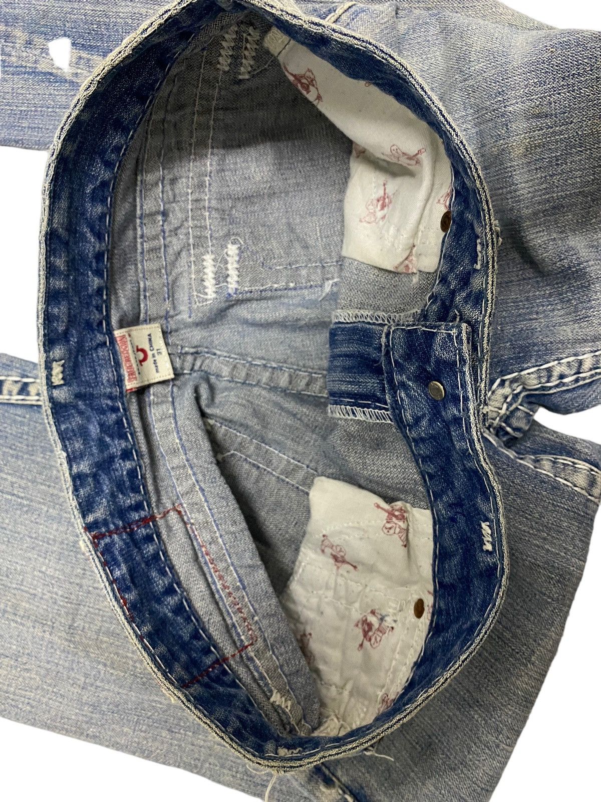 Hysteric Glamour × If Six Was Nine × Japanese Brand Flare True Religion Jean Fashion for the Sense Low Rise Size US 31 - 9 Thumbnail